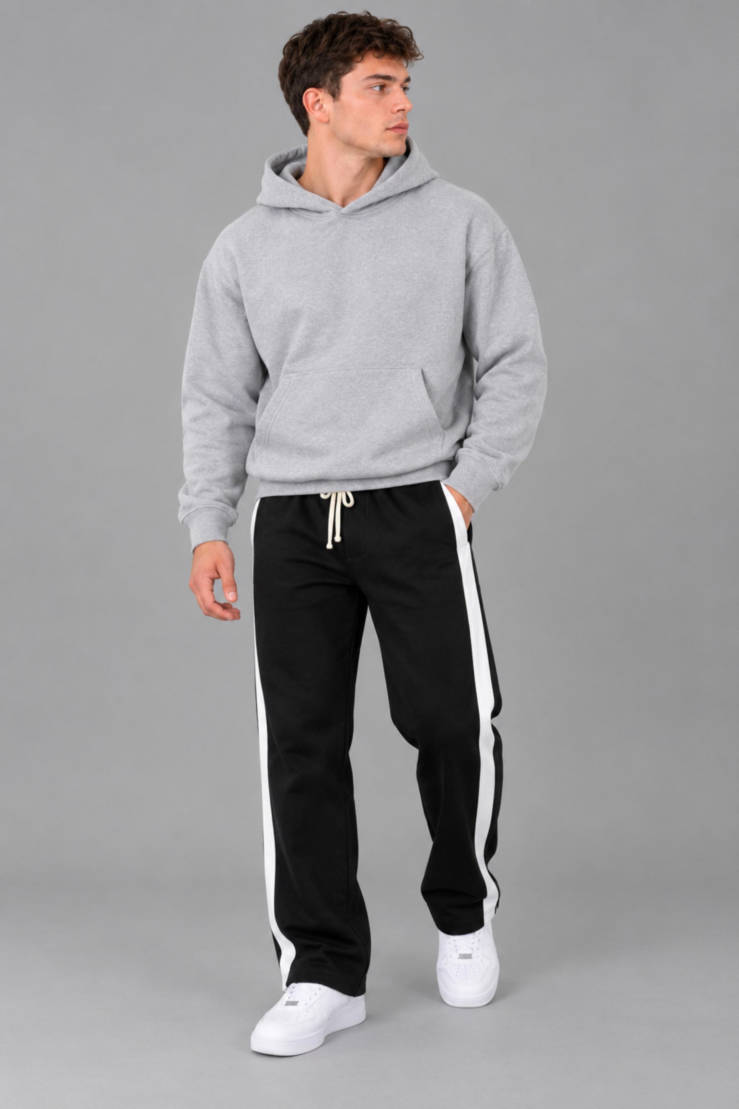 Şeritli Baggy Eşofman Altı DP 5118_70139