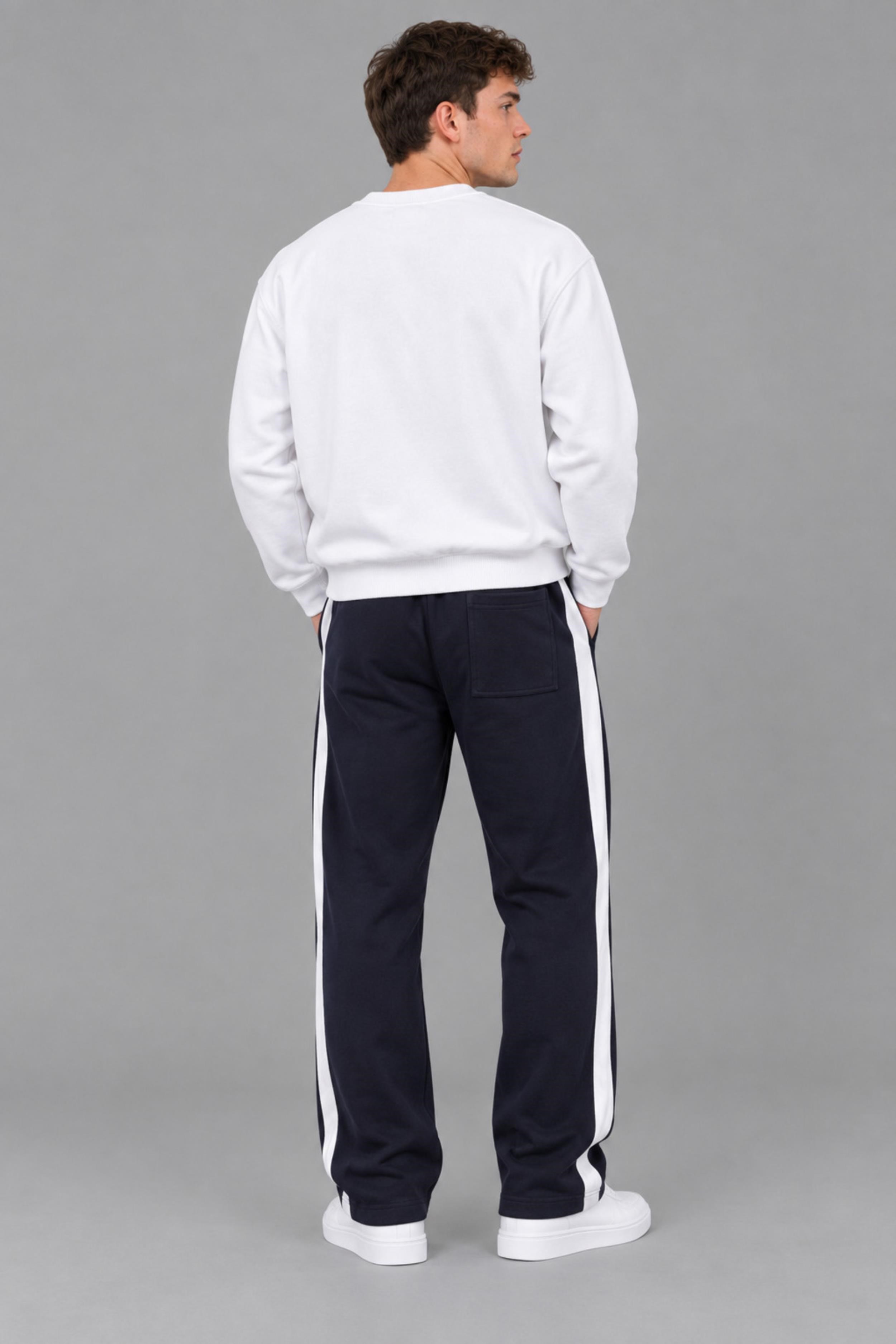 Şeritli Baggy Eşofman Altı DP 5118_70139