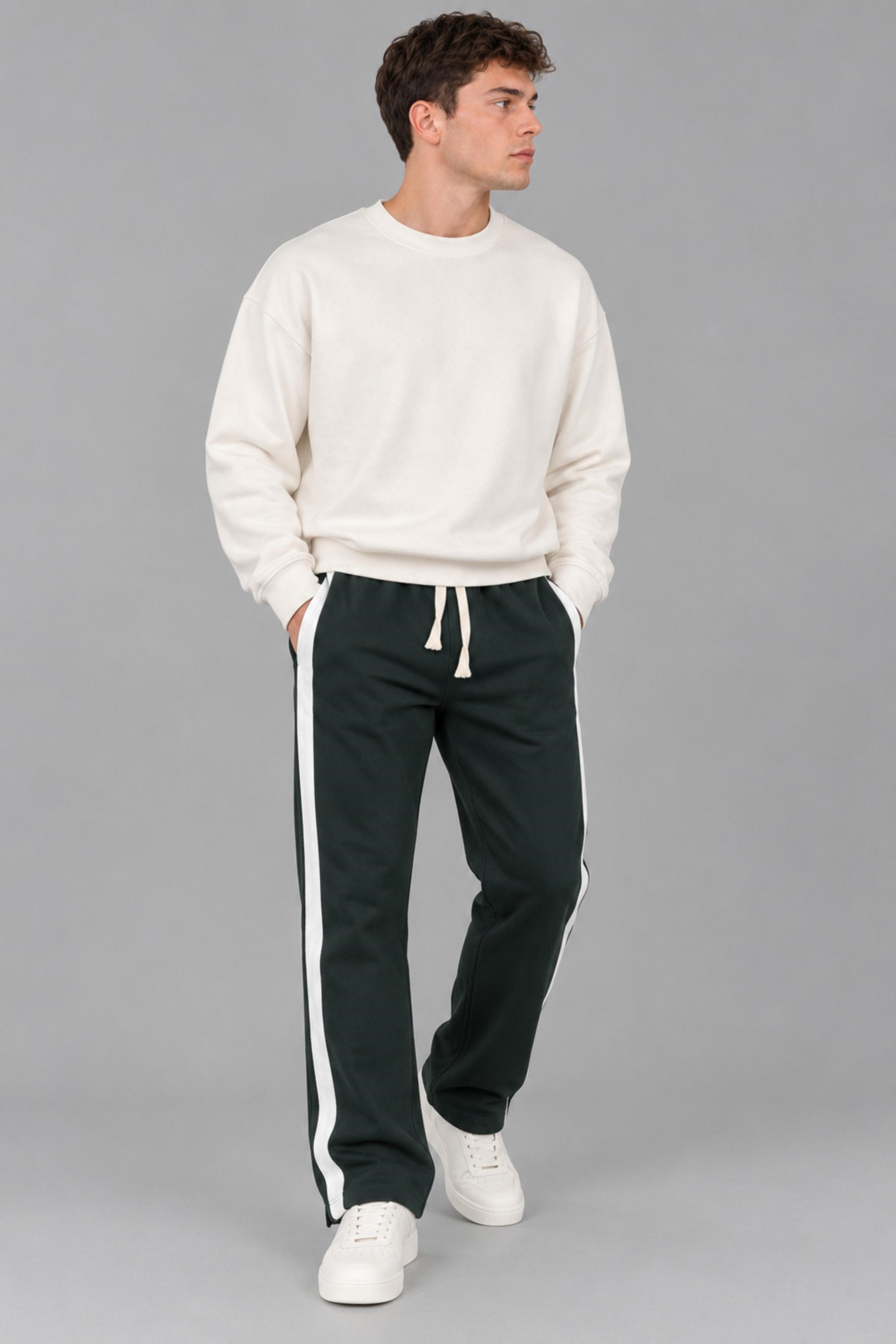 Şeritli Baggy Eşofman Altı DP 5118_70139
