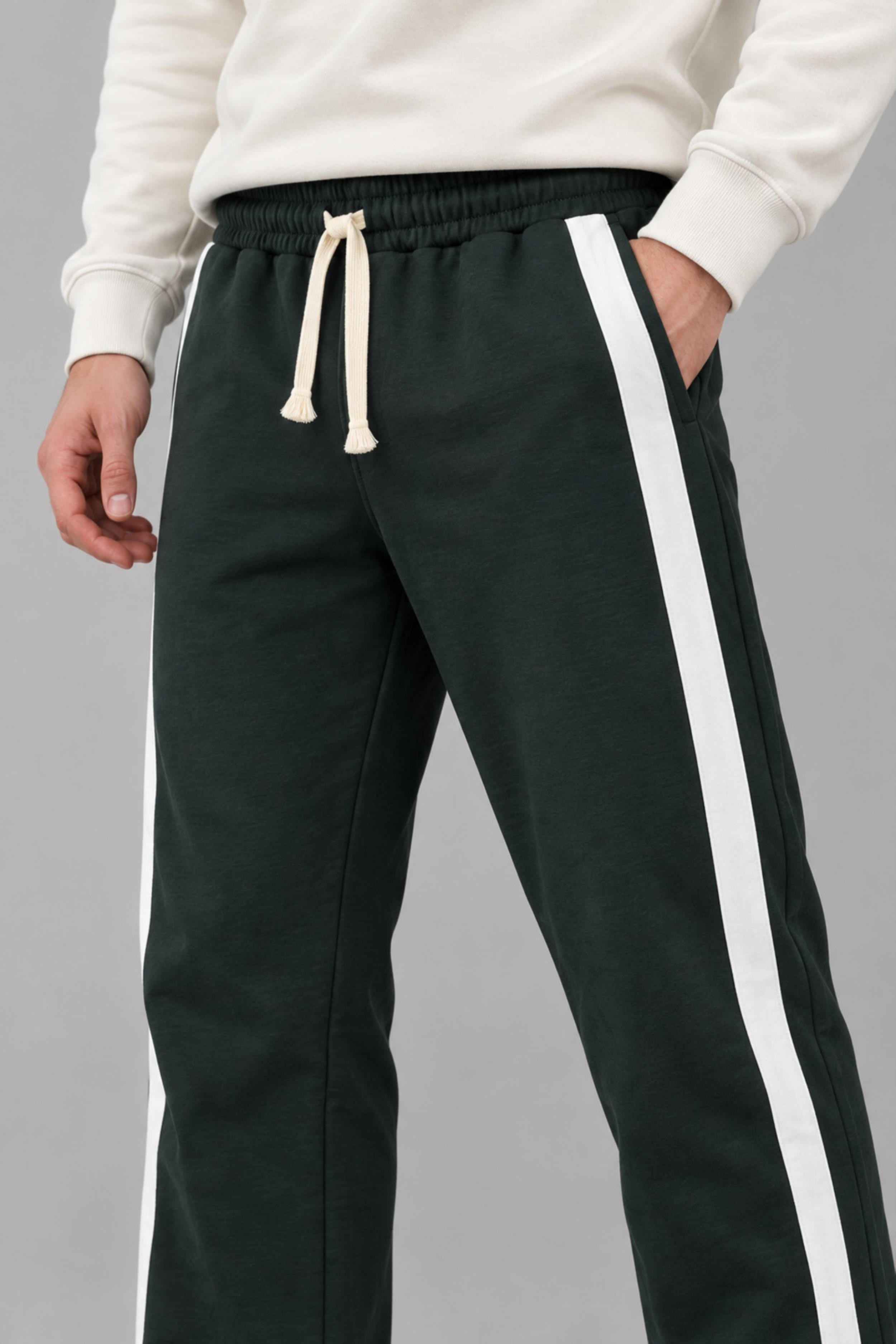 Şeritli Baggy Eşofman Altı DP 5118_70139