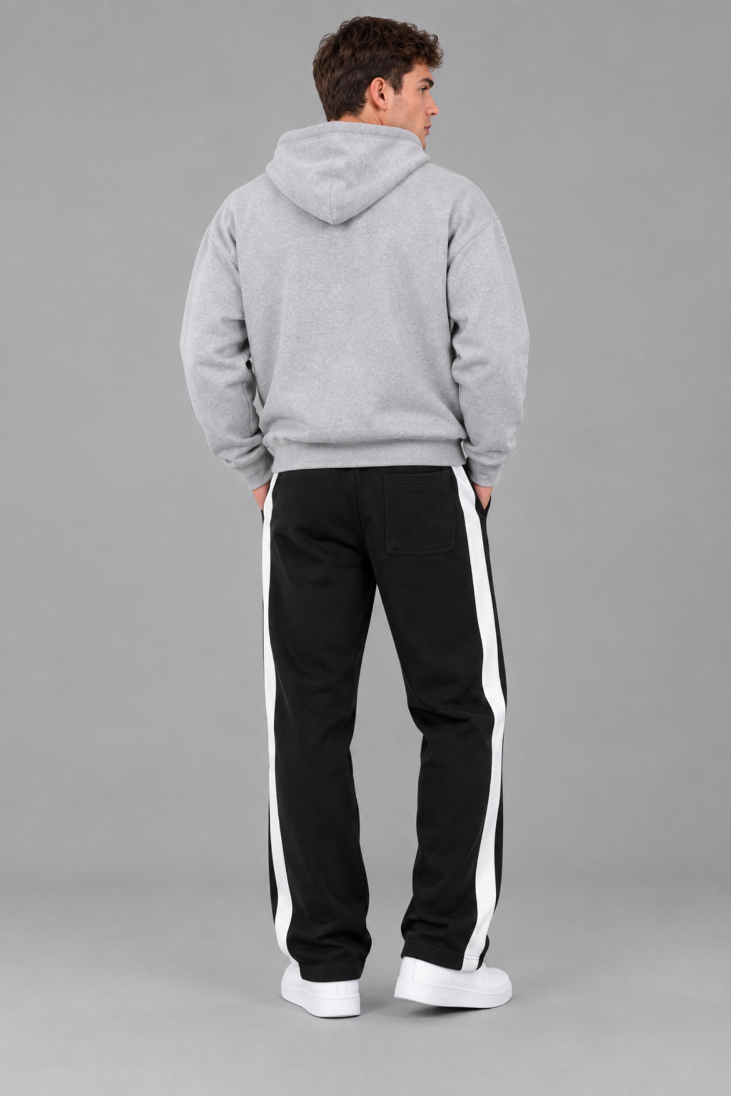 Şeritli Baggy Eşofman Altı DP 5118_70139