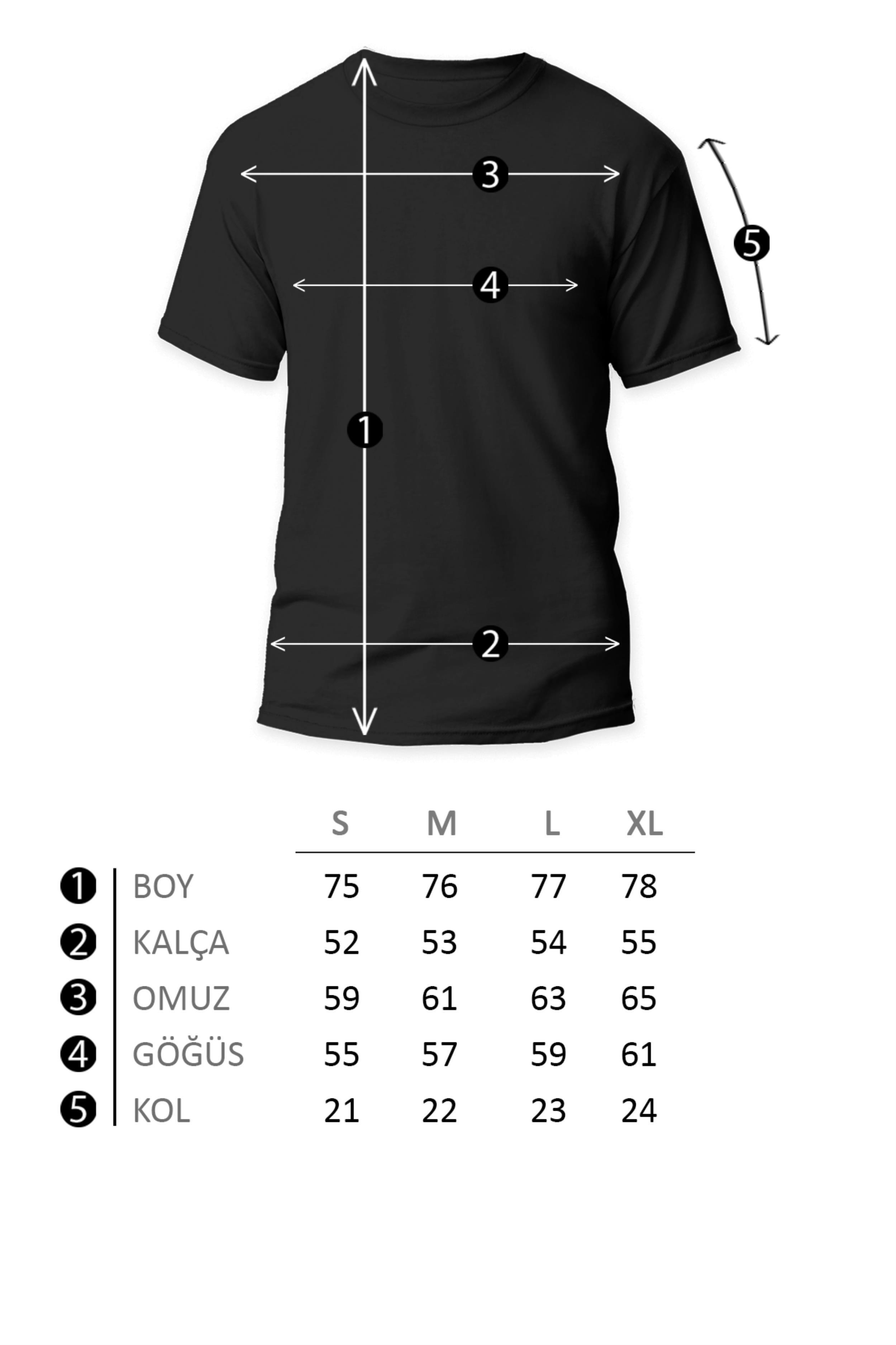 Stil Kombin Düz Basic Oversize Tişört BLD
