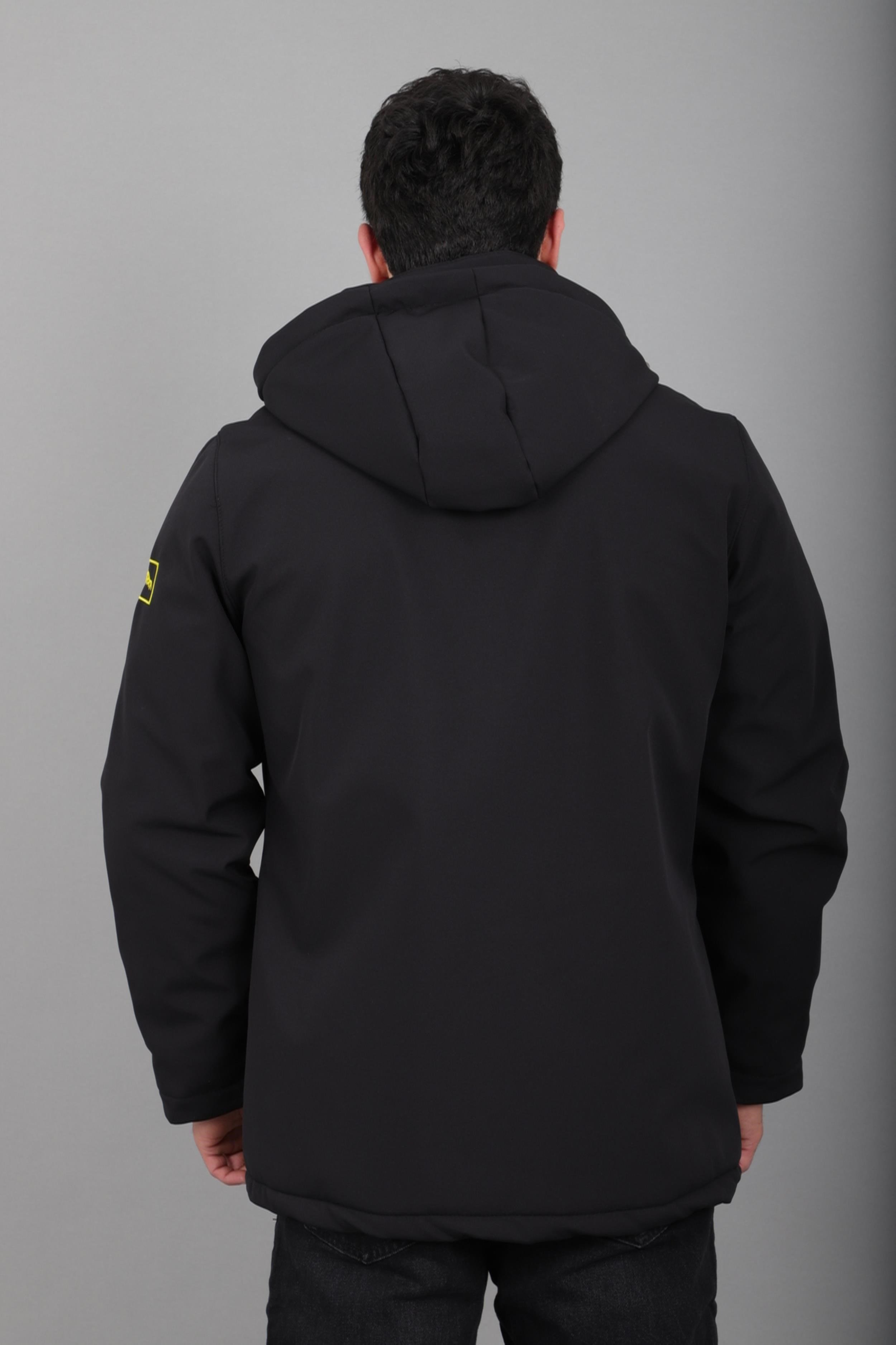 Su ve Rüzgar Geçirmez Outdoor Softshell Kışlık Mont PLDP 3014_50510