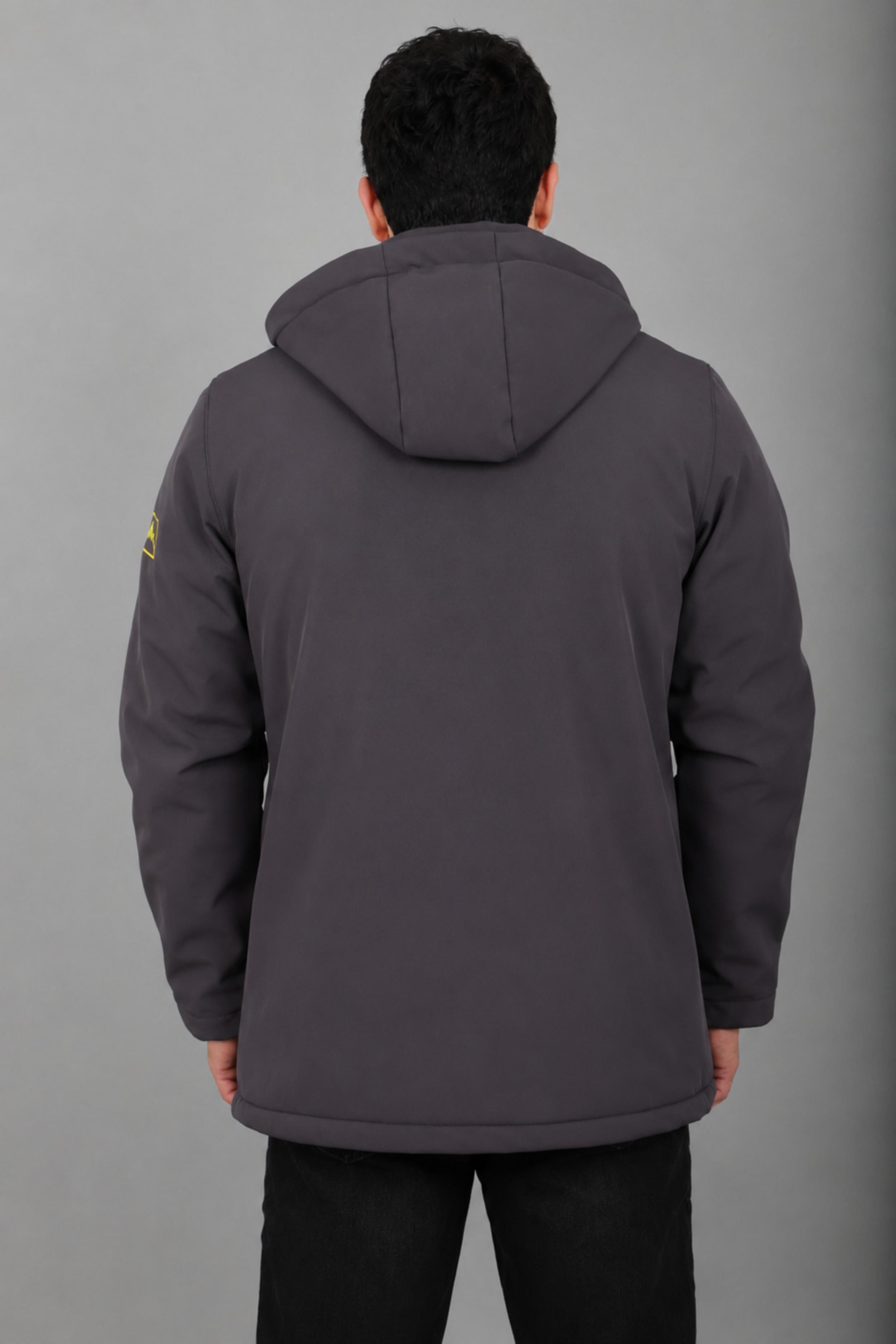 Su ve Rüzgar Geçirmez Outdoor Softshell Kışlık Mont PLDP 3014_50510