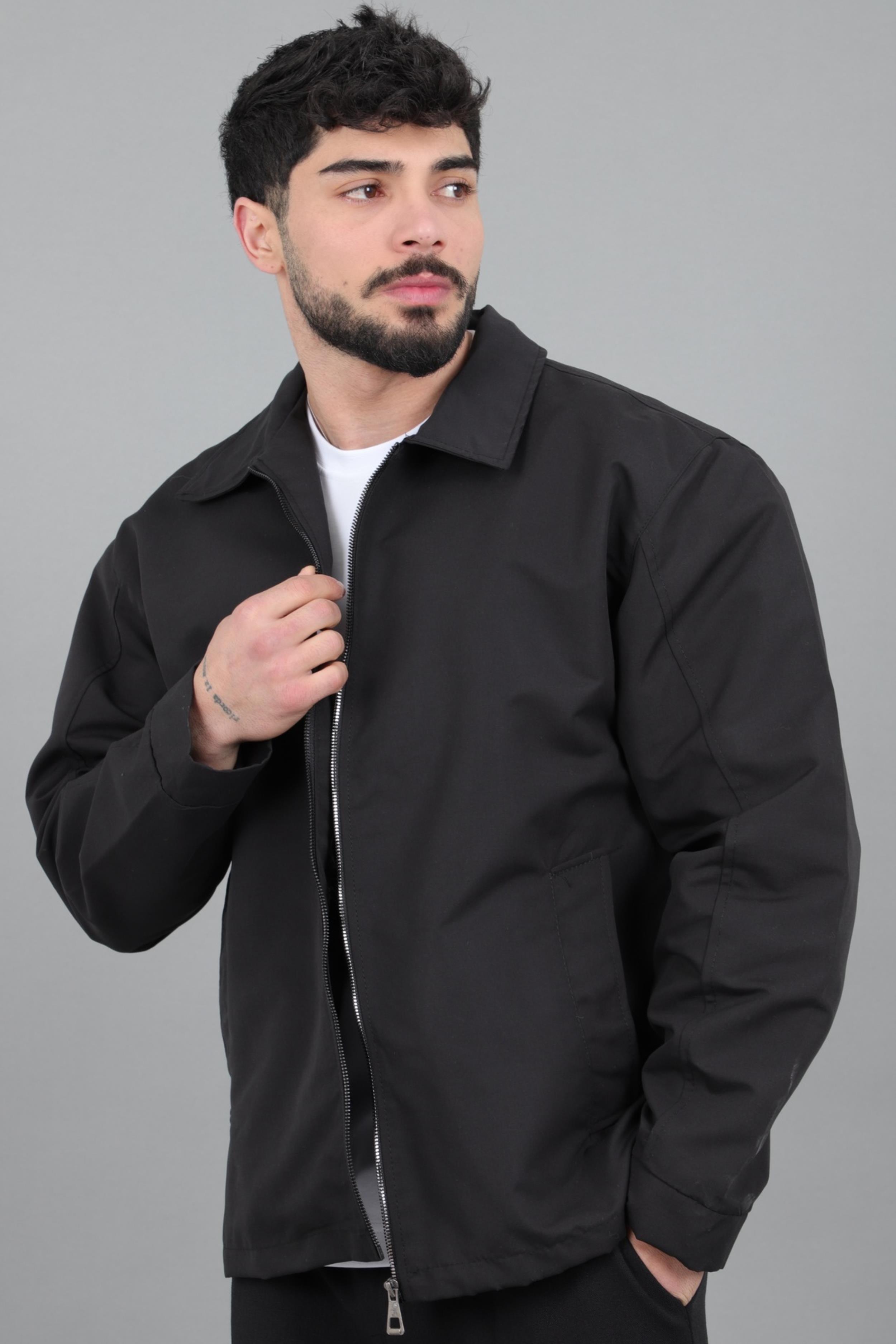 Suya Dayanaklı Yakalı Oversize Mevsimlik Mont PLDP 3002_60393