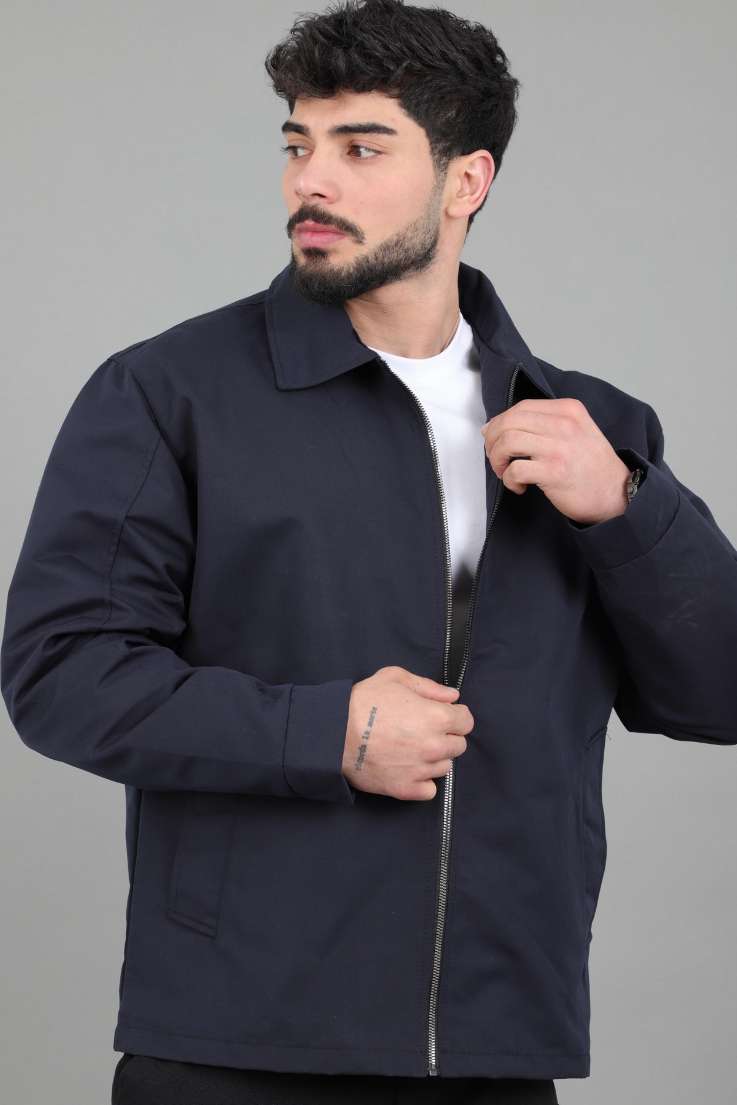 Suya Dayanaklı Yakalı Oversize Mevsimlik Mont PLDP 3002_60393