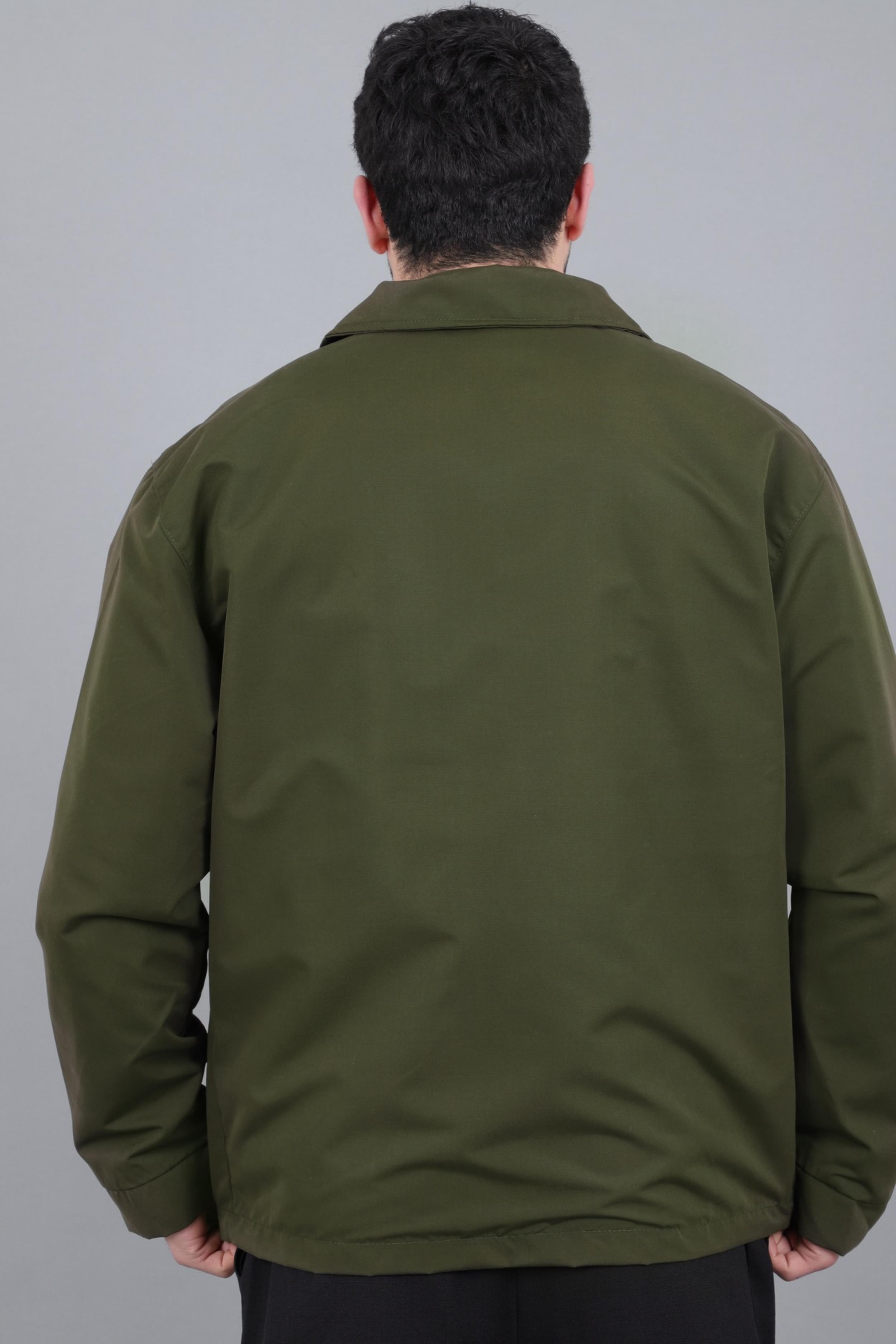 Suya Dayanaklı Yakalı Oversize Mevsimlik Mont PLDP 3002_60393