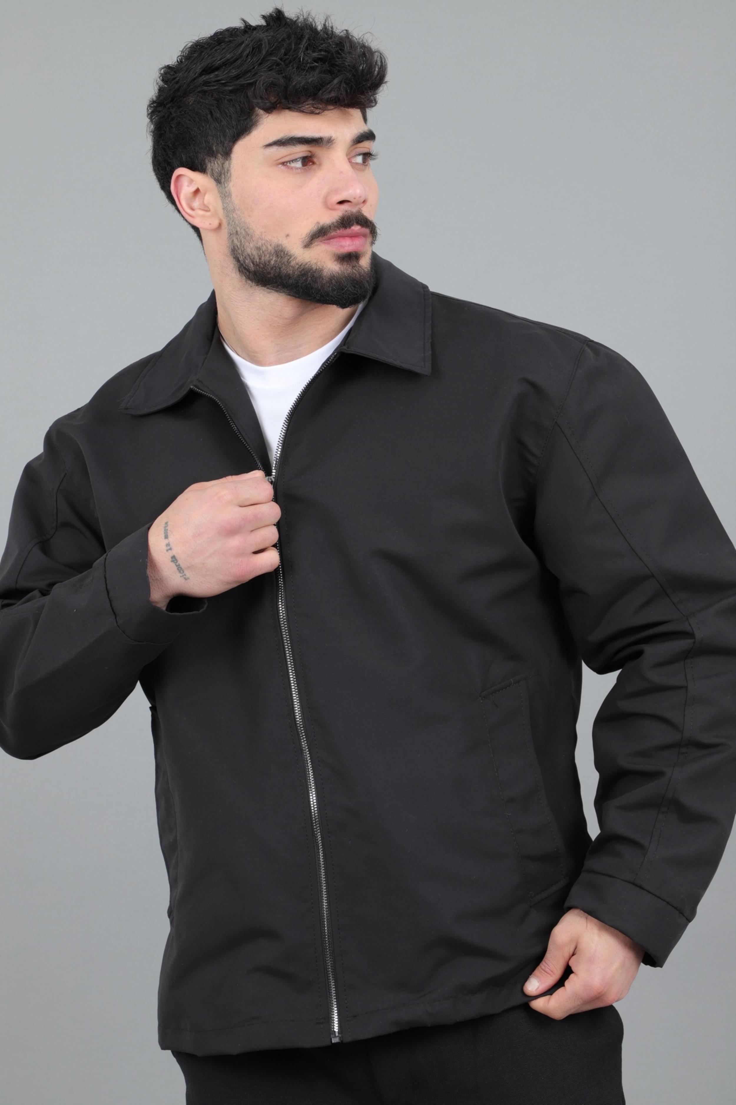 Suya Dayanaklı Yakalı Oversize Mevsimlik Mont PLDP 3002_60393
