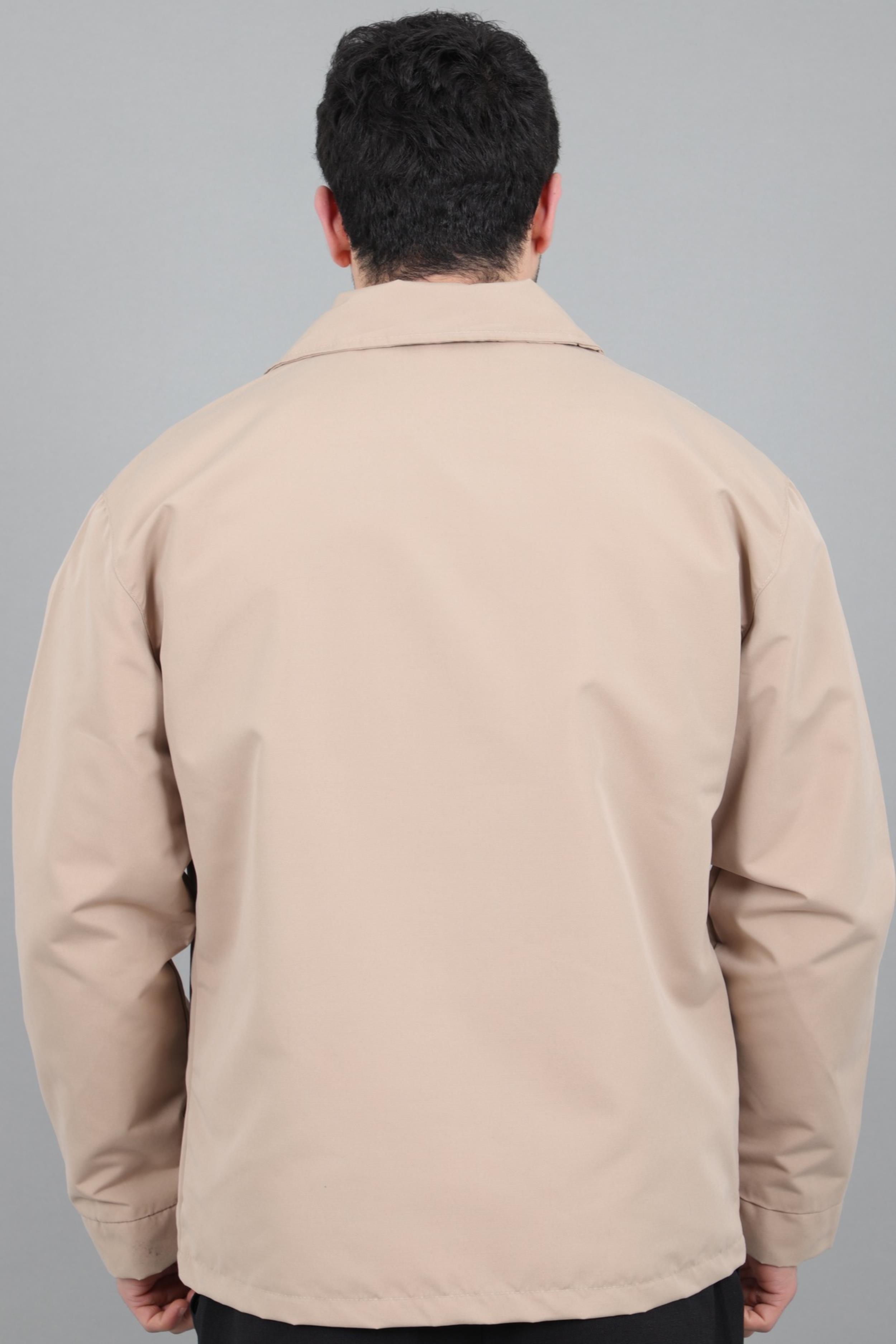 Suya Dayanaklı Yakalı Oversize Mevsimlik Mont PLDP 3002_60393