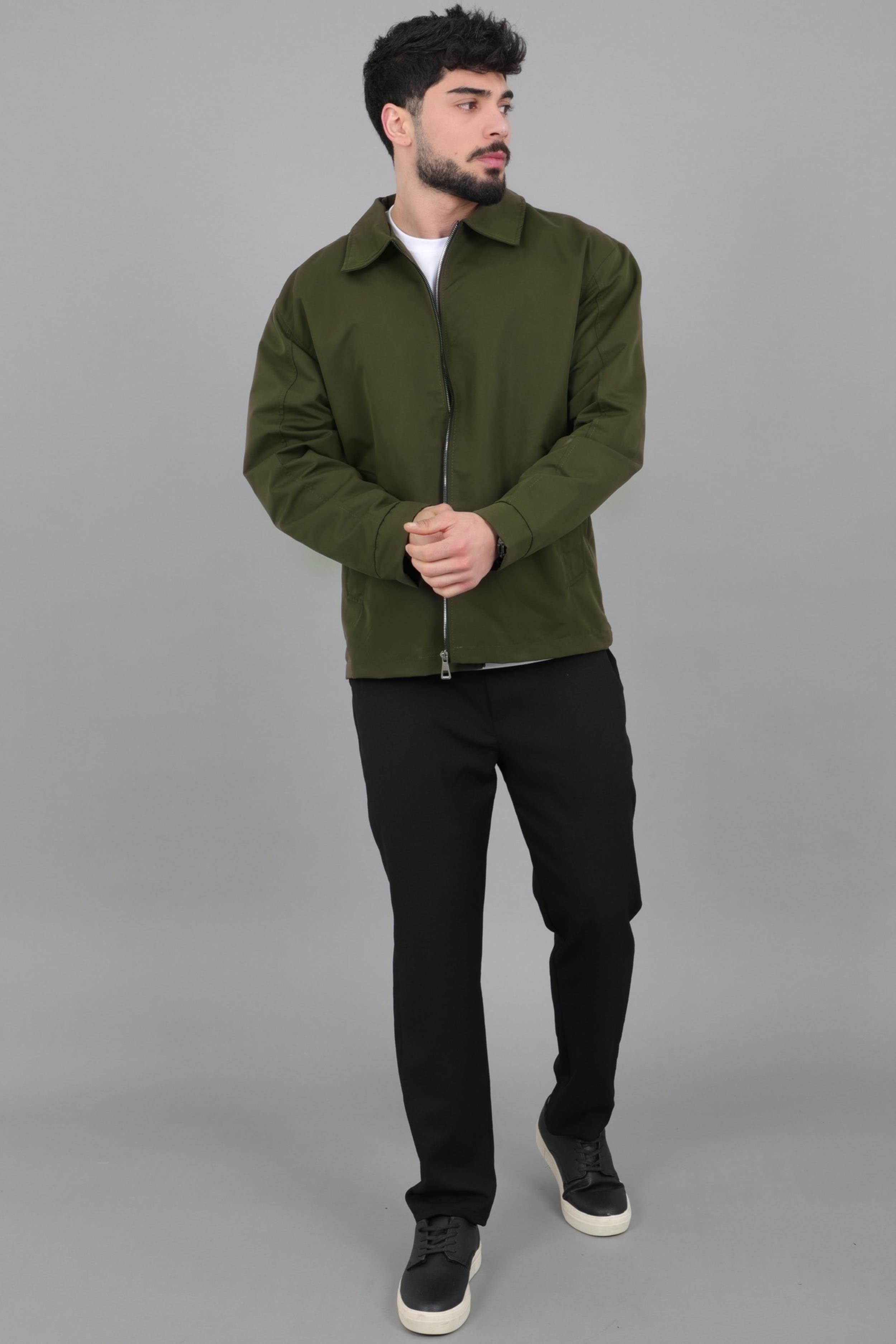 Suya Dayanaklı Yakalı Oversize Mevsimlik Mont PLDP 3002_60393