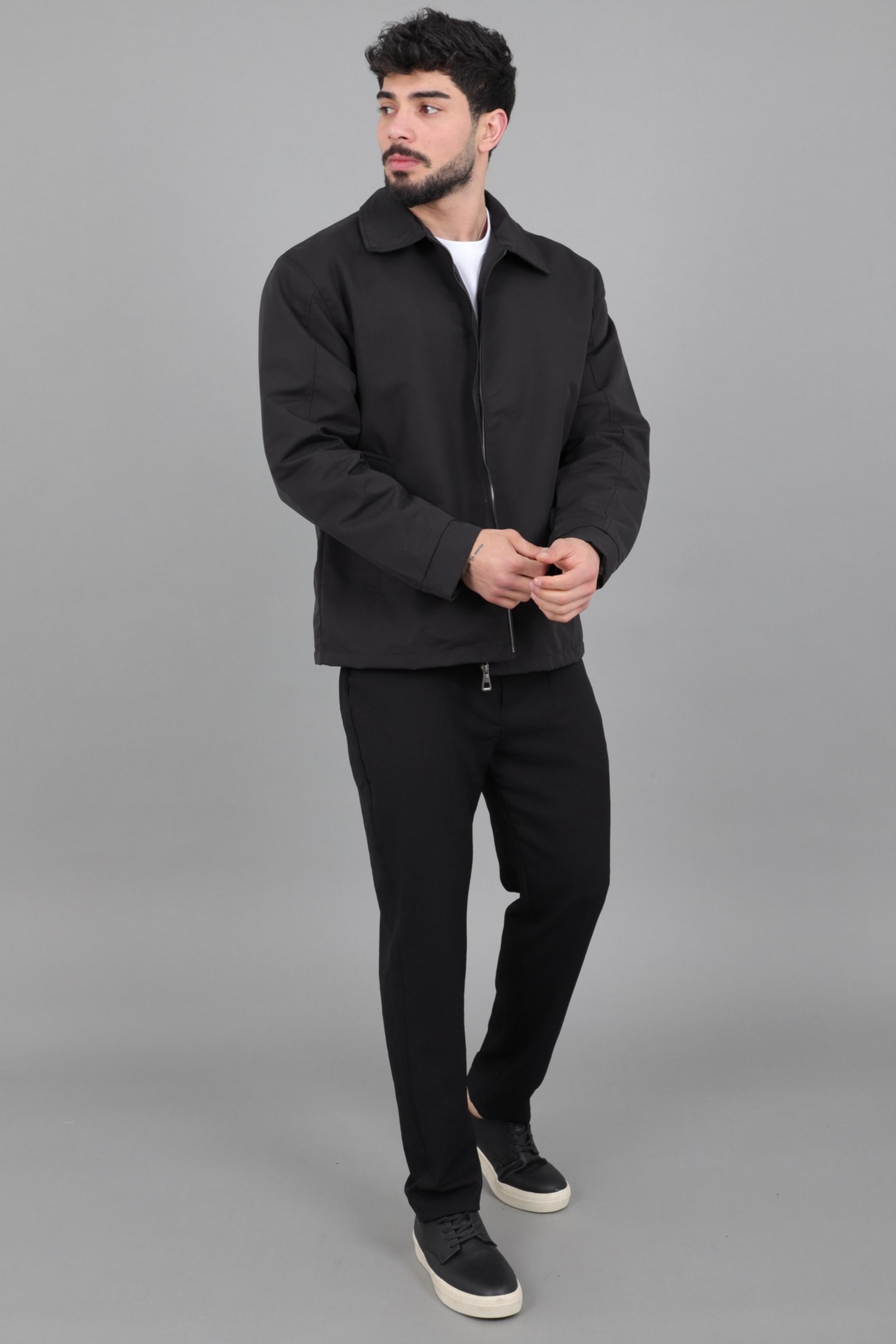 Suya Dayanaklı Yakalı Oversize Mevsimlik Mont PLDP 3002_60393