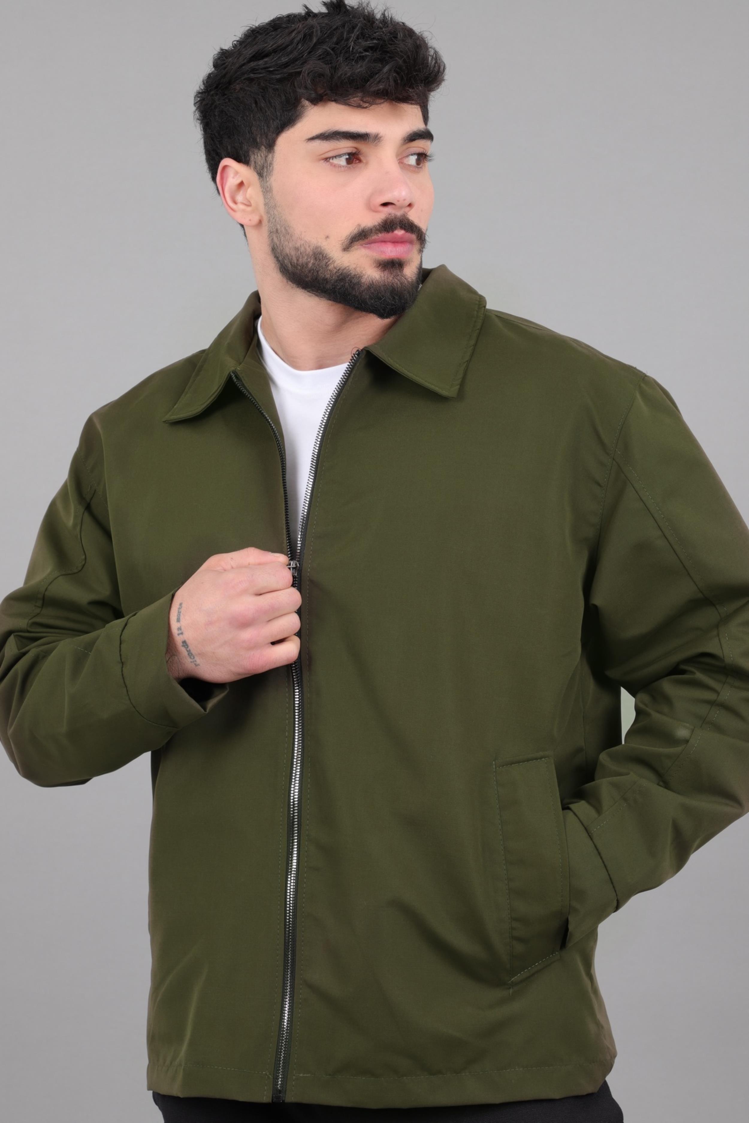 Suya Dayanaklı Yakalı Oversize Mevsimlik Mont PLDP 3002_60393