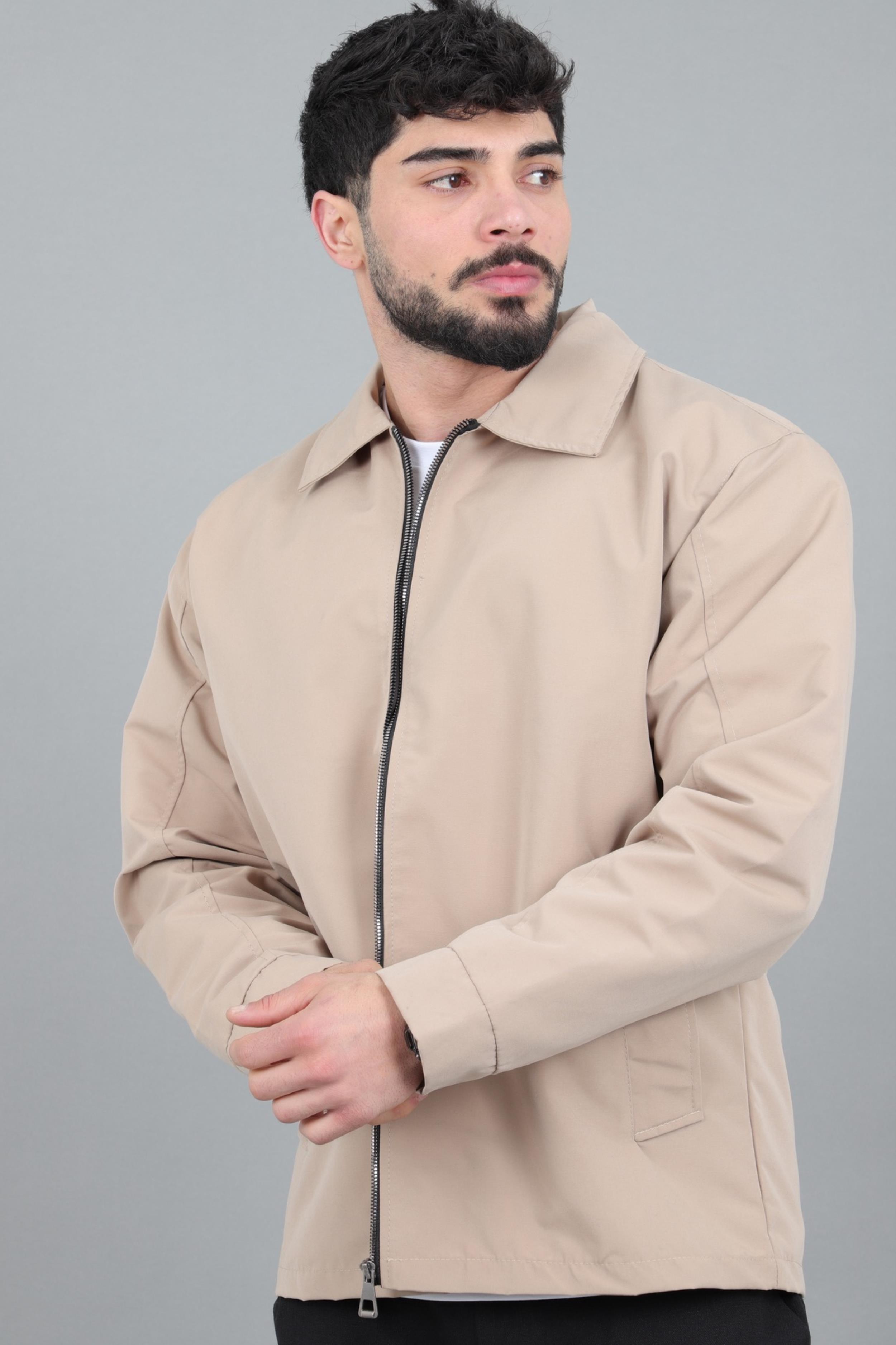 Suya Dayanaklı Yakalı Oversize Mevsimlik Mont PLDP 3002_60393