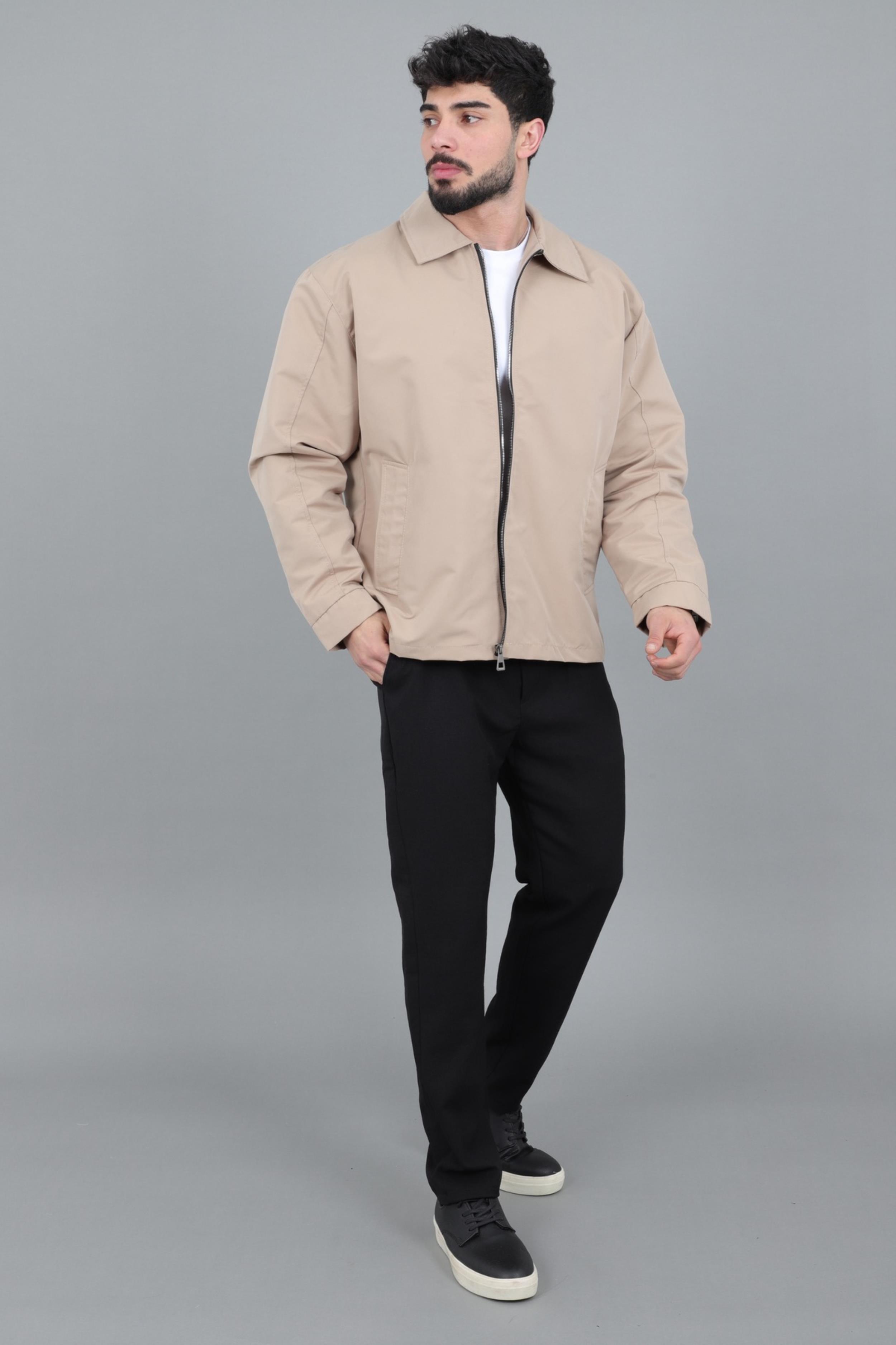 Suya Dayanaklı Yakalı Oversize Mevsimlik Mont PLDP 3002_60393