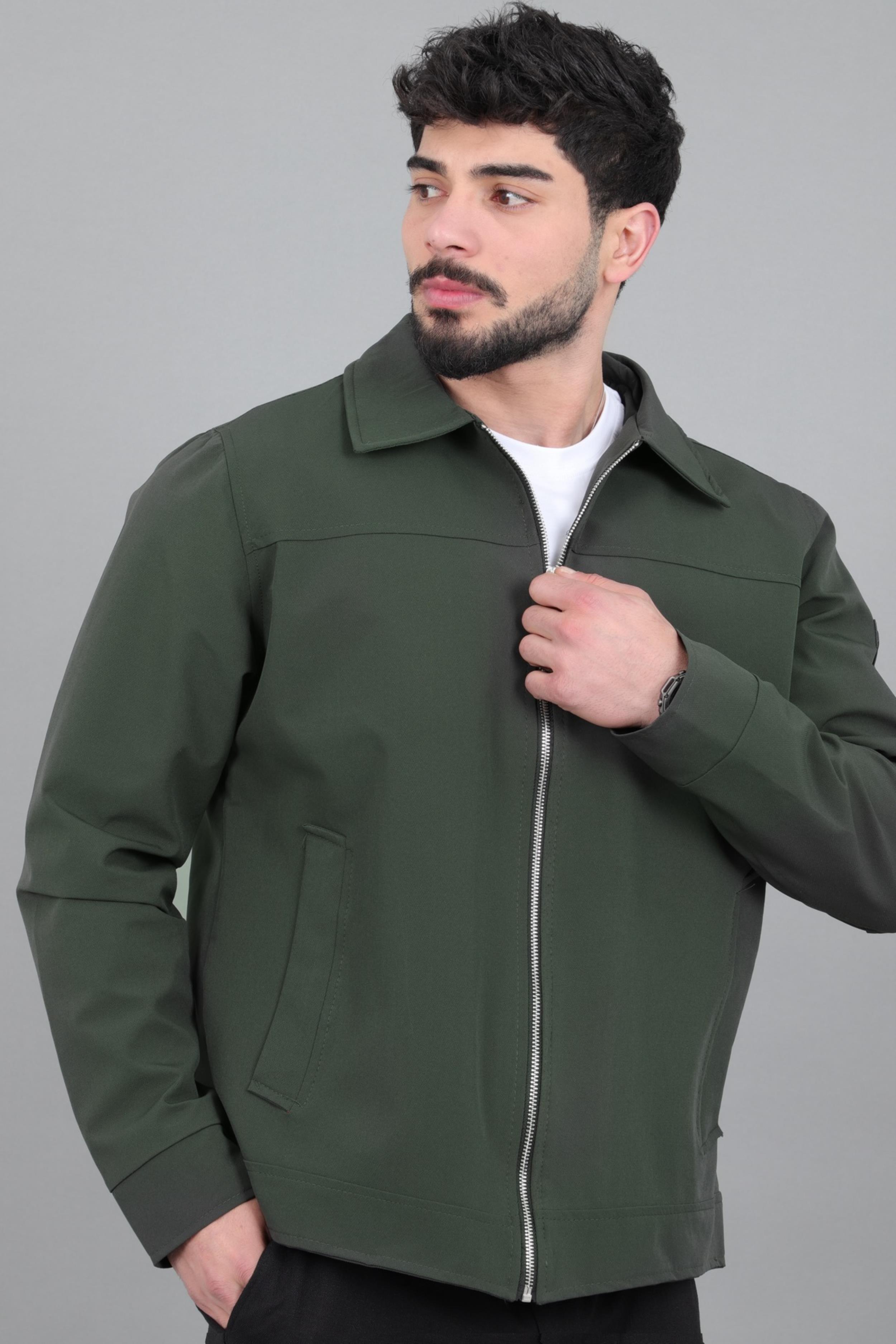 Yakalı Fermuarlı Mevsimlik Mont PLDP 3033_60390