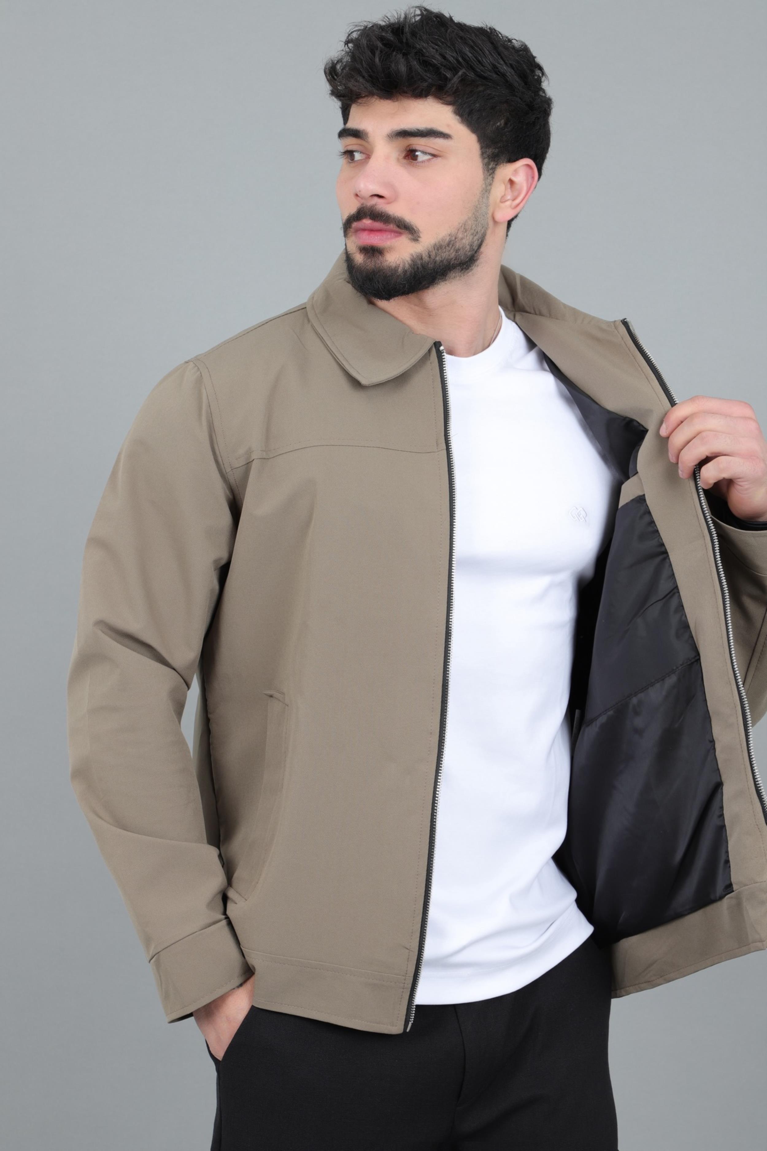 Yakalı Fermuarlı Mevsimlik Mont PLDP 3033_60390