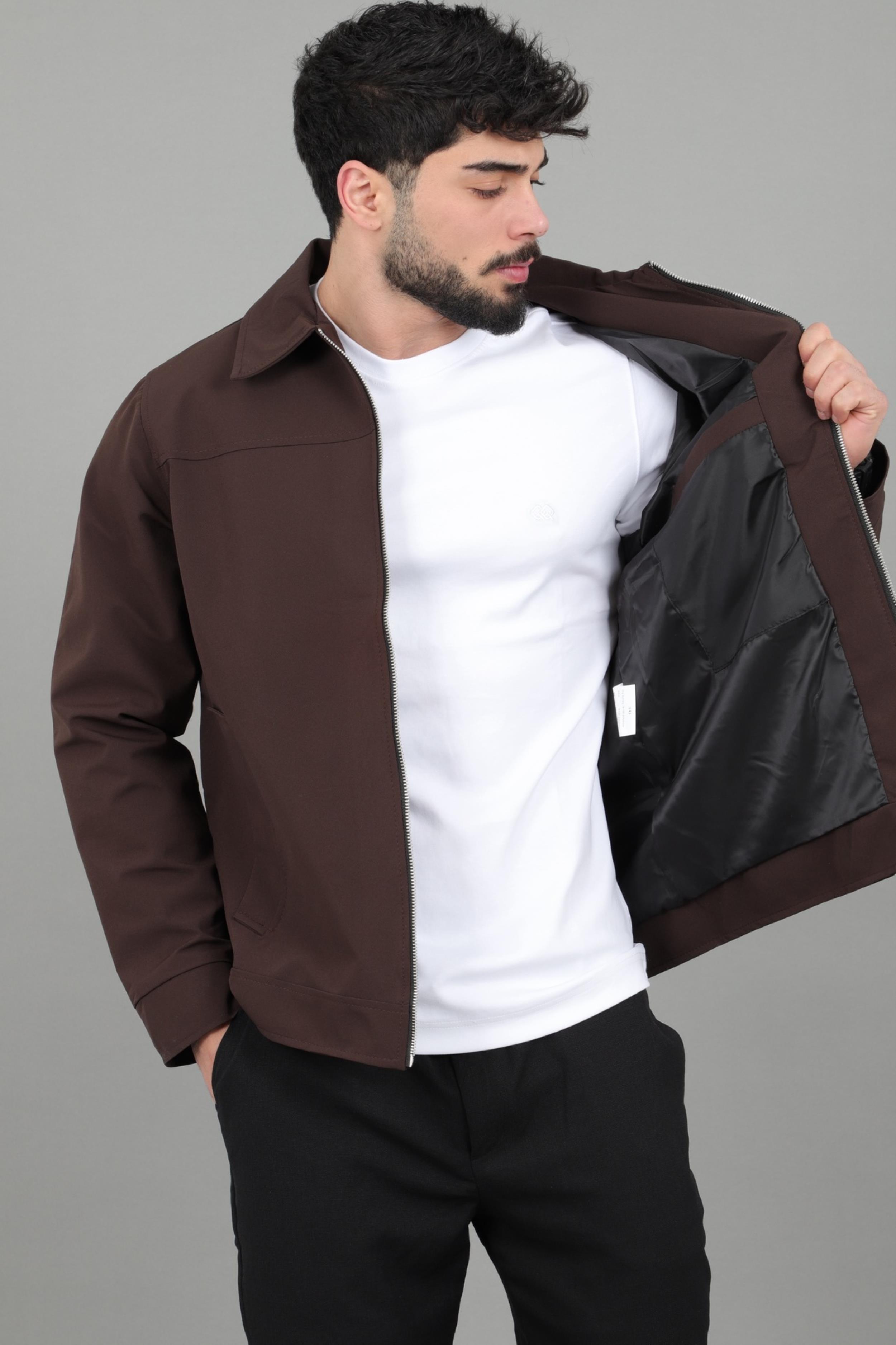 Yakalı Fermuarlı Mevsimlik Mont PLDP 3033_60390