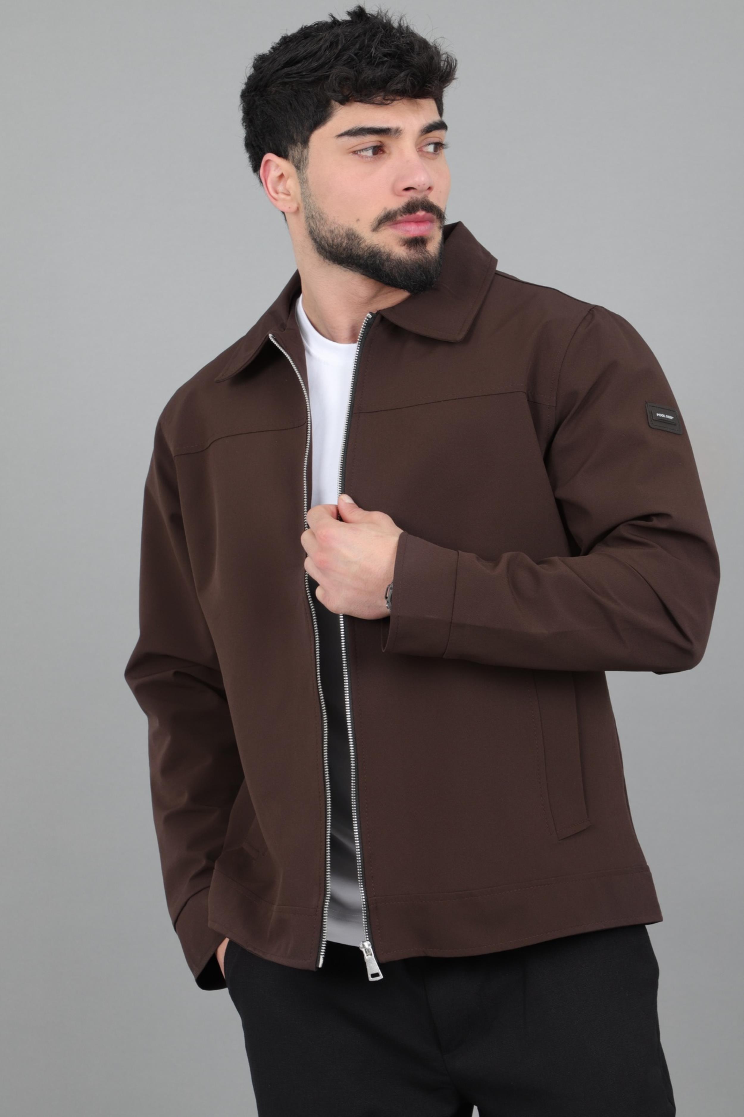 Yakalı Fermuarlı Mevsimlik Mont PLDP 3033_60390