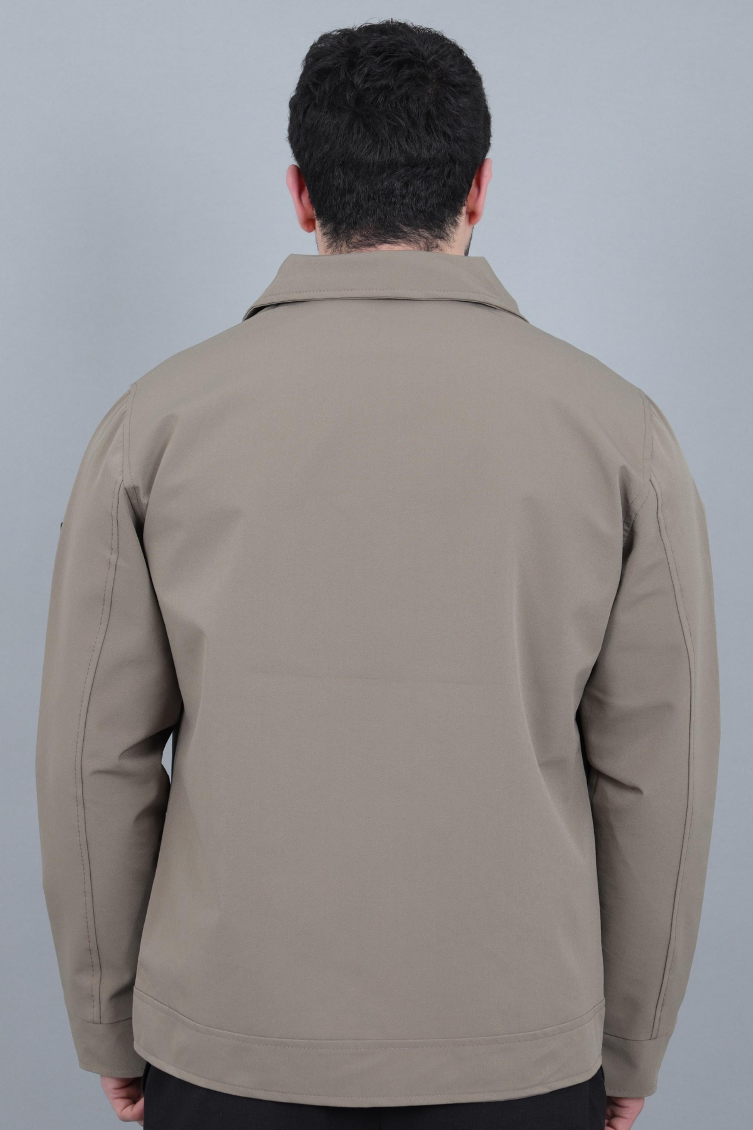 Yakalı Fermuarlı Mevsimlik Mont PLDP 3033_60390