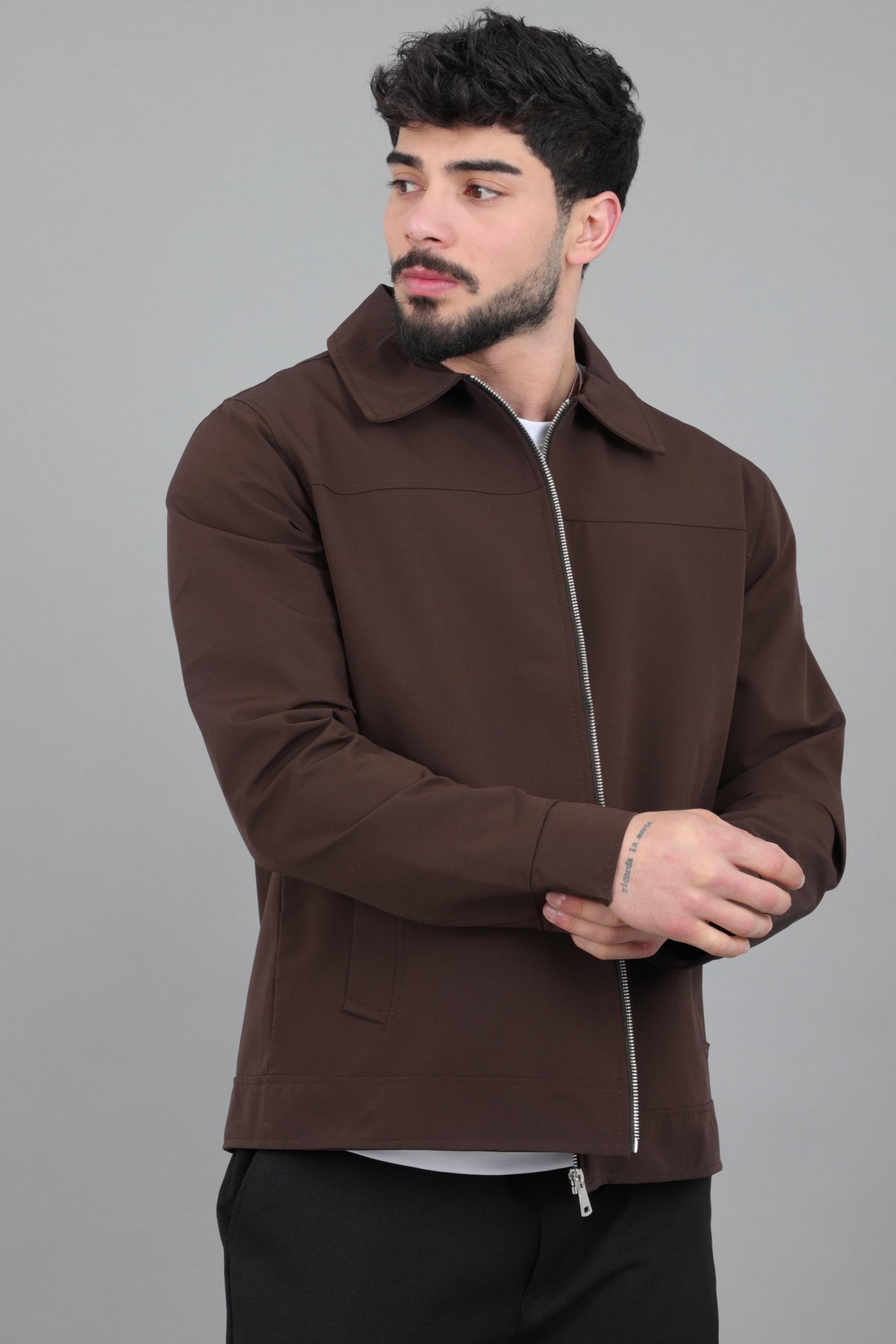 Yakalı Fermuarlı Mevsimlik Mont PLDP 3033_60390