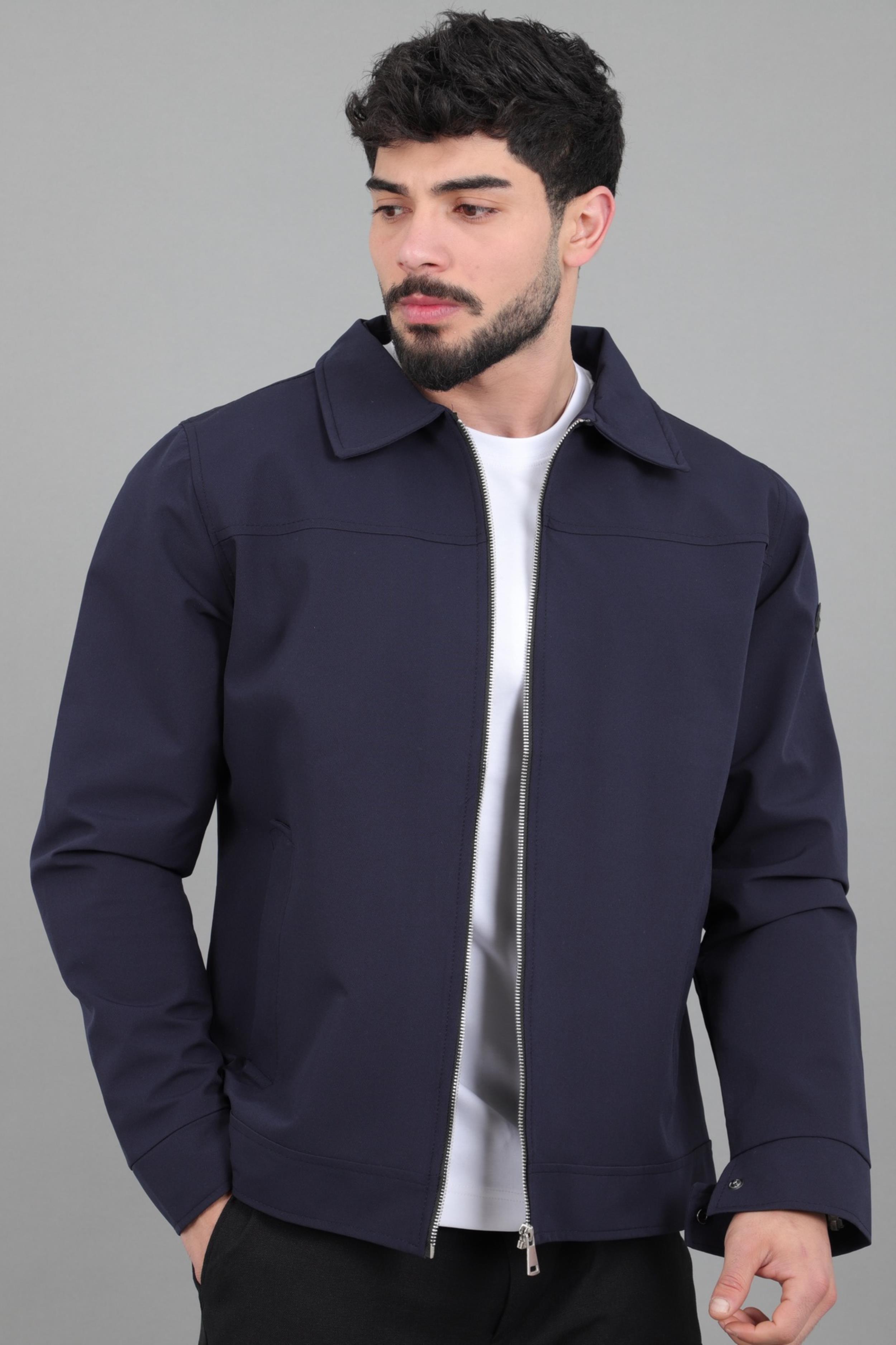 Yakalı Fermuarlı Mevsimlik Mont PLDP 3033_60390