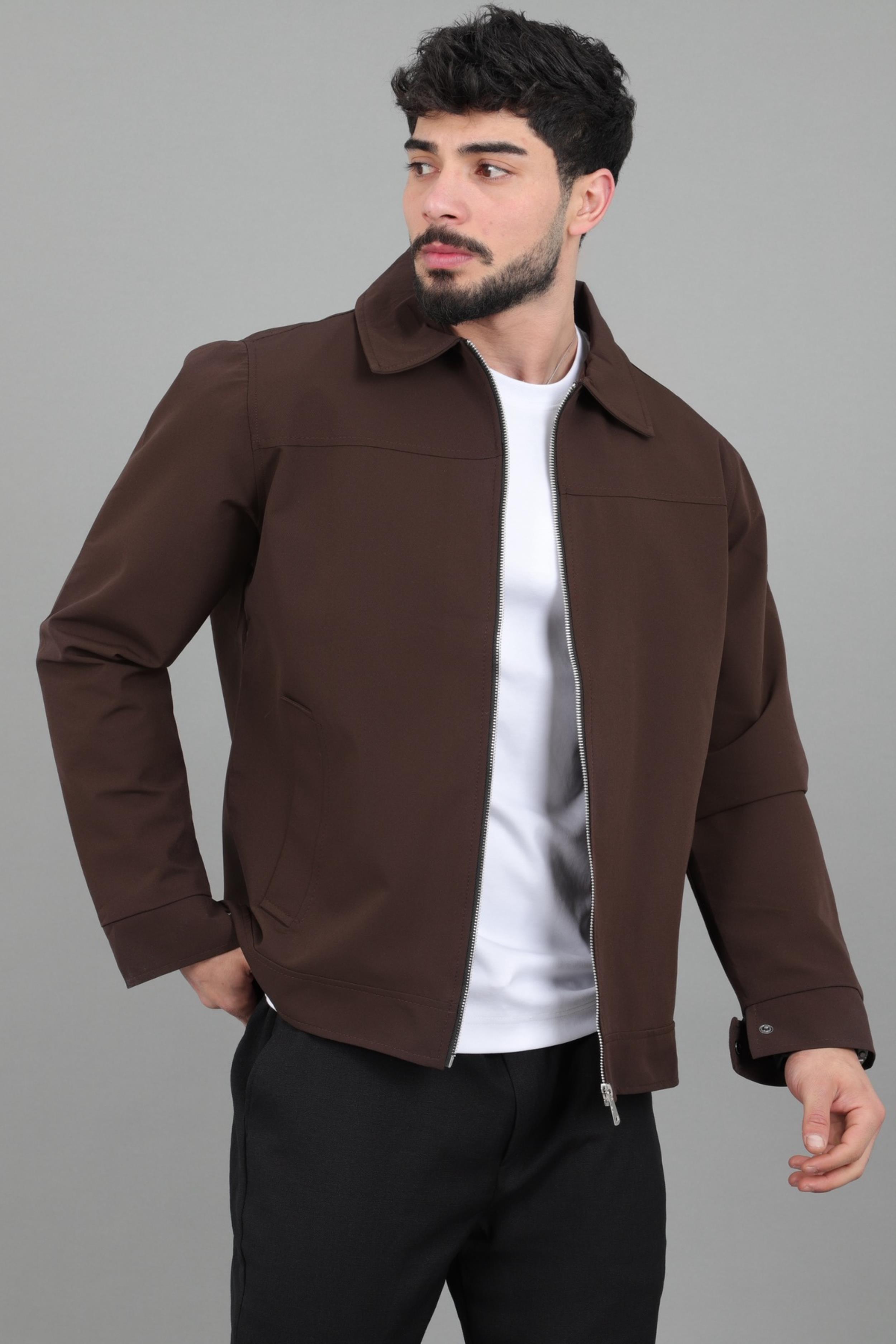 Yakalı Fermuarlı Mevsimlik Mont PLDP 3033_60390