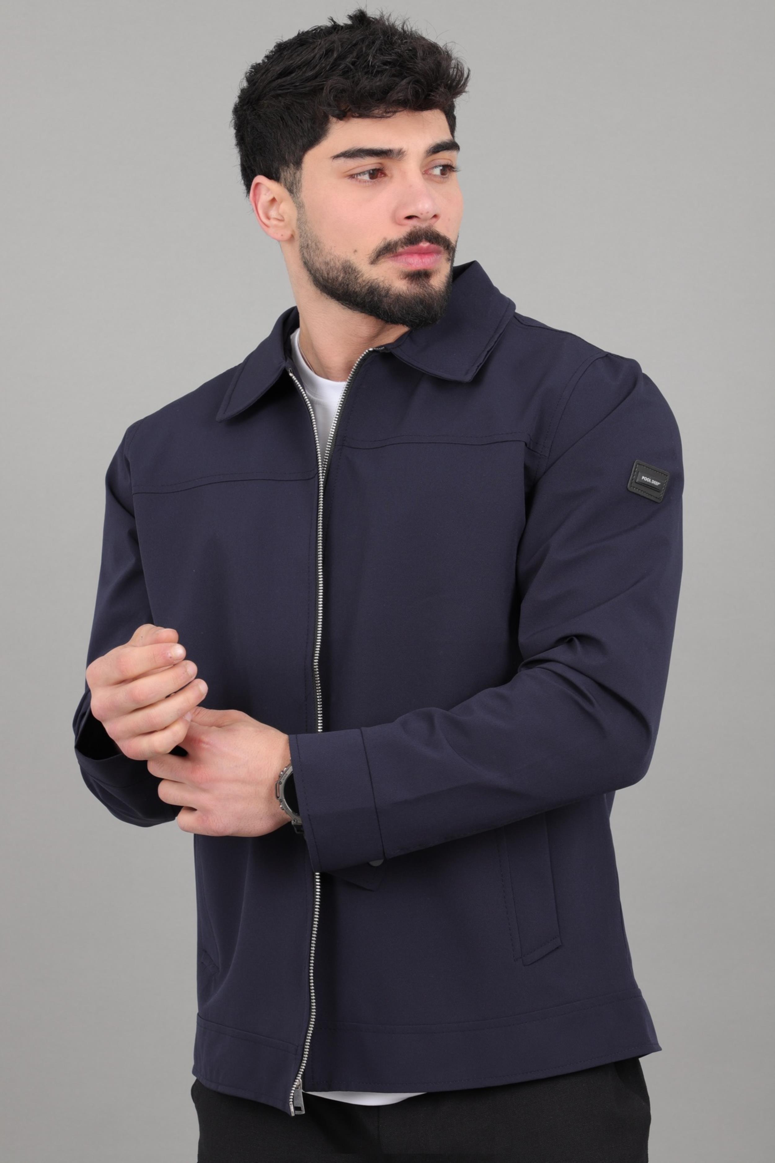 Yakalı Fermuarlı Mevsimlik Mont PLDP 3033_60390