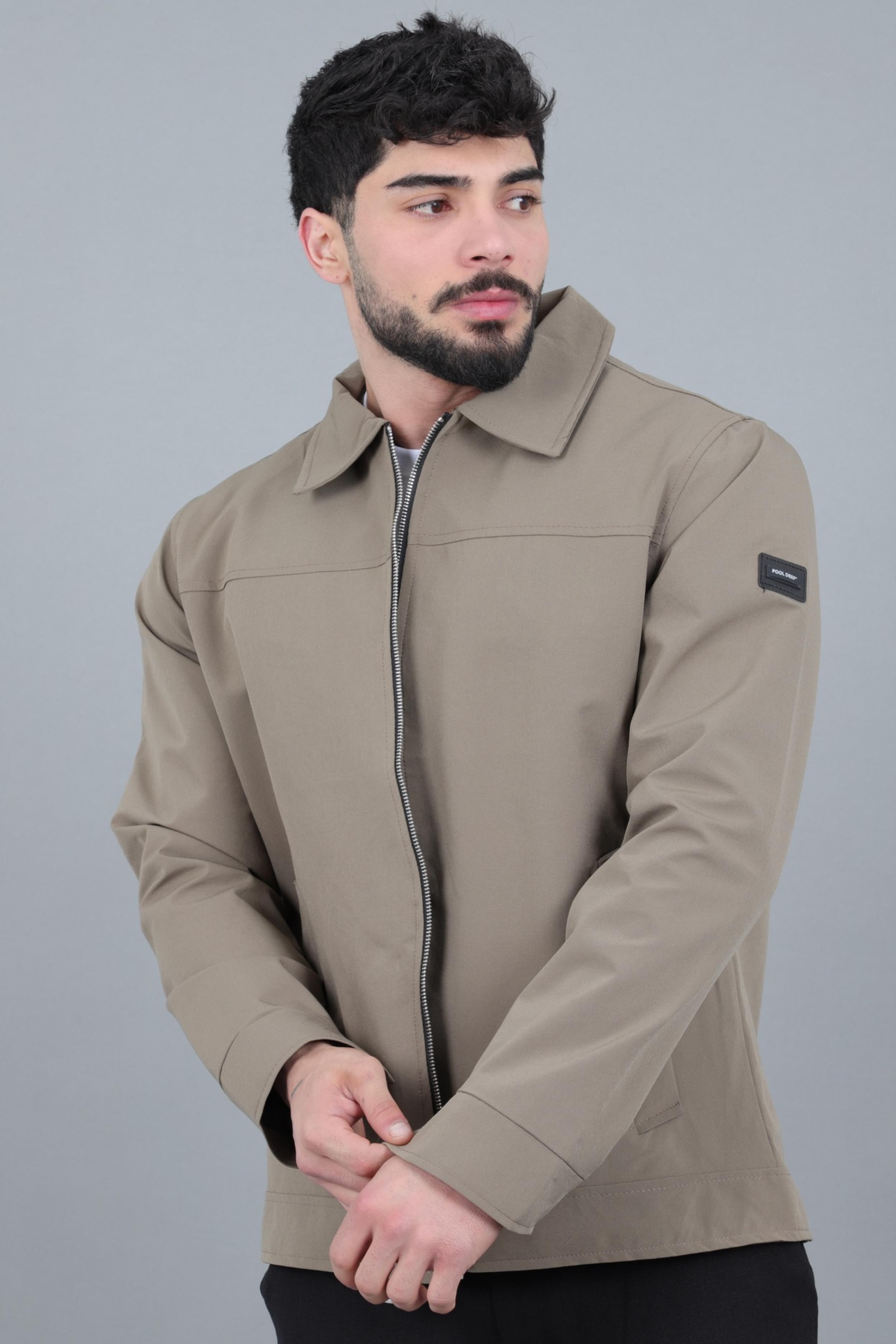 Yakalı Fermuarlı Mevsimlik Mont PLDP 3033_60390