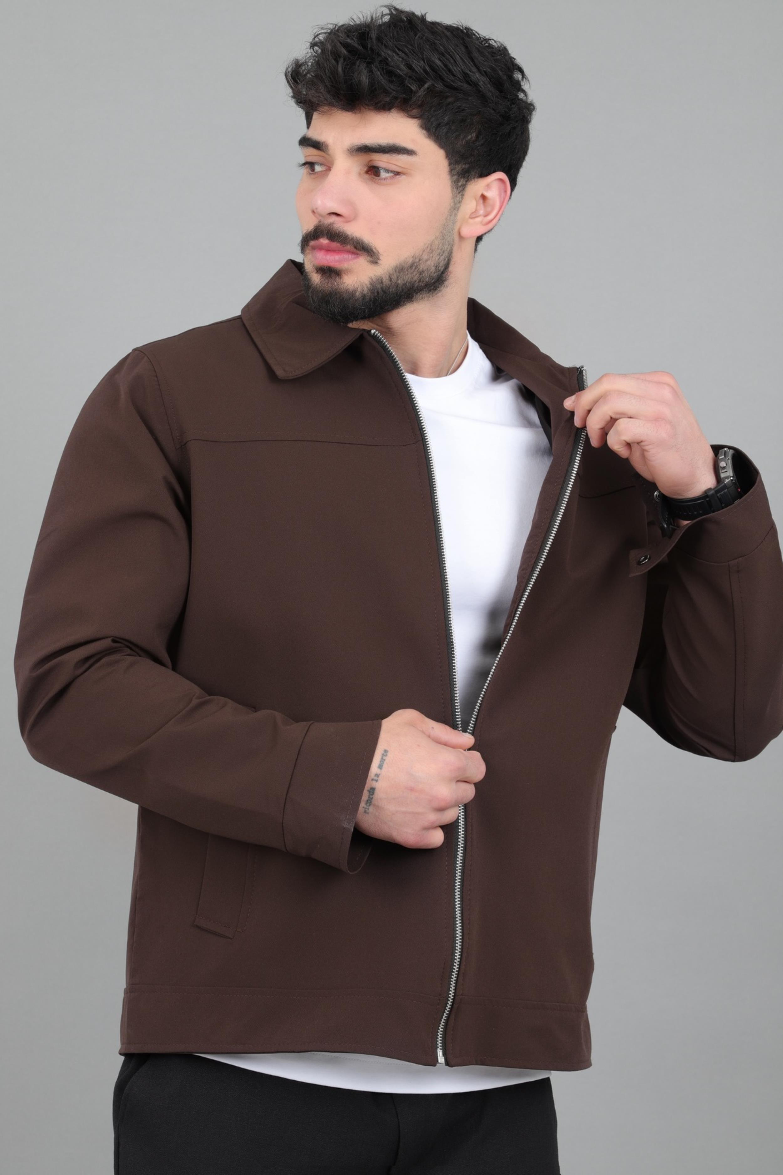 Yakalı Fermuarlı Mevsimlik Mont PLDP 3033_60390