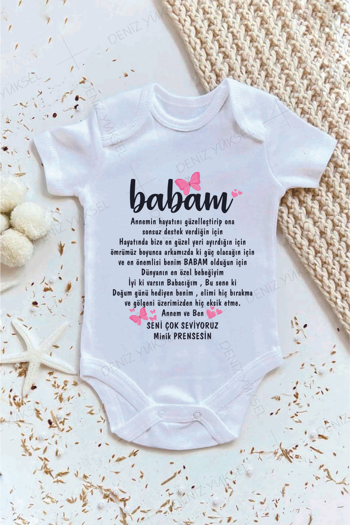 Minik Prensesin Seni Çok Seviyorum Body