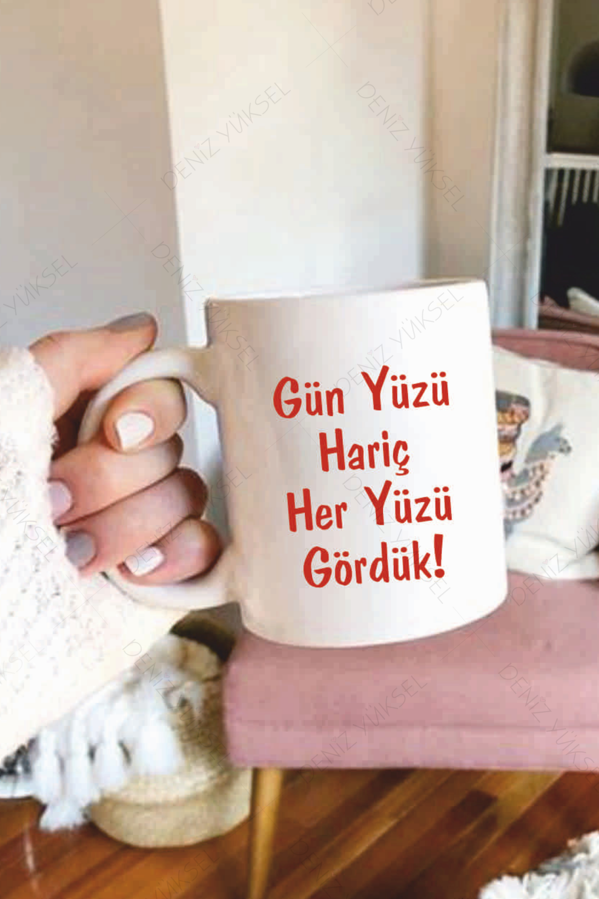 Gün Yüzü Hariç Her Yüzü Gördük Kupa Bardak