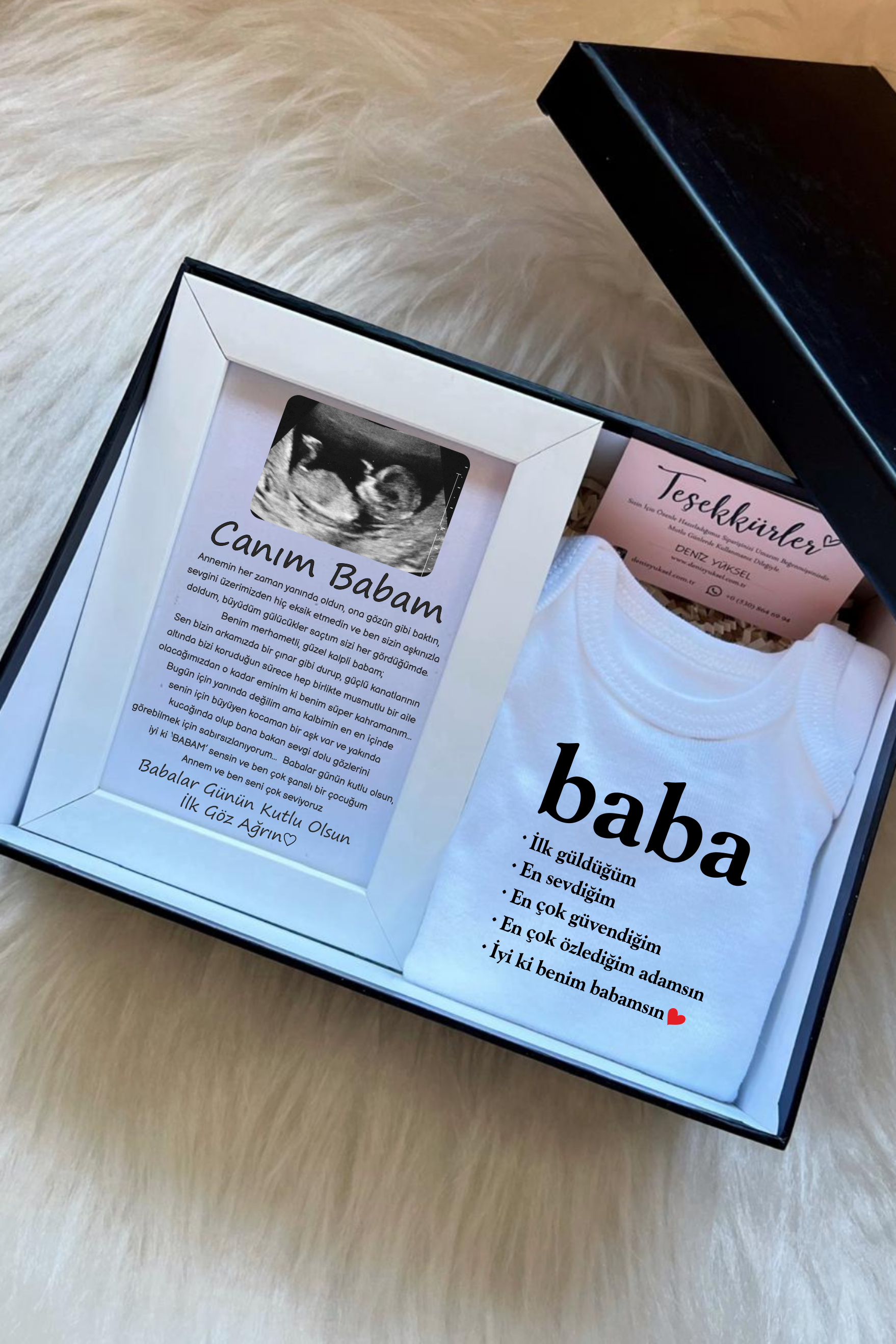 Canım Babam Babalar Günün Kutlu Olsun Hediye Kutusu