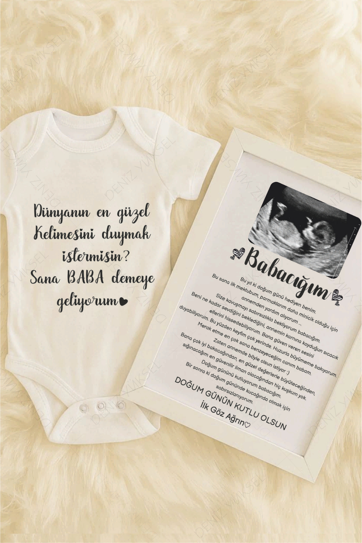 Sana Baba Demeye Geliyorum Anı Çerçevesi ve Body 