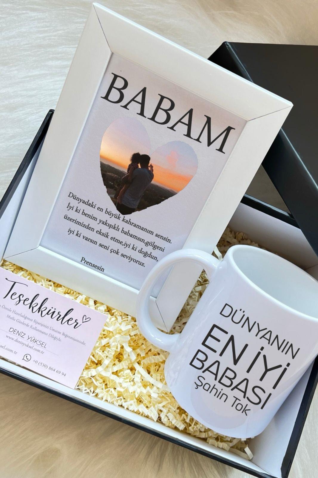 Bekle Beni Ben Geliyorum Babacığım Hediye Kutusu