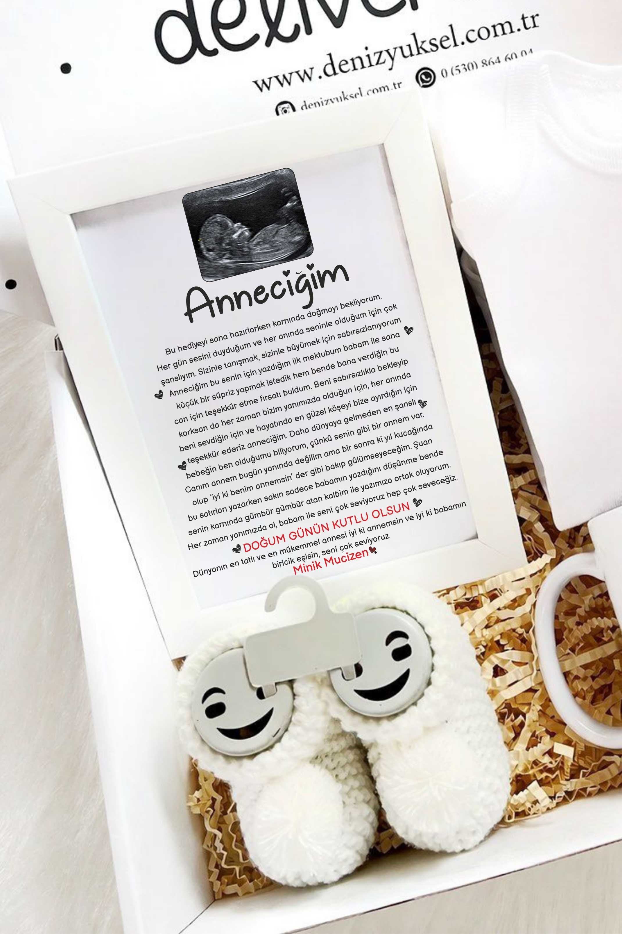 Doğum Günün Kutlu Olsun Anneciğim Hediye Kutusu