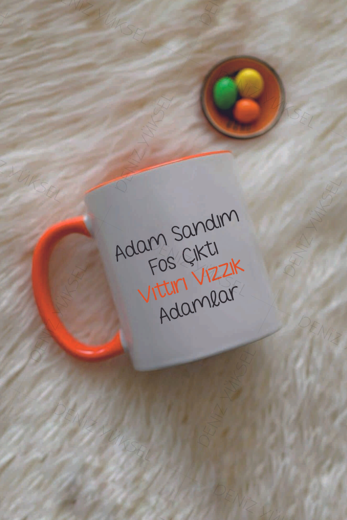 Adam Sandım Fos Çıktı Kupa Bardak