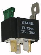 12V MİNİ RÖLE SİGORTA LI 30 AMPER 4 UÇLU 30-87-86-85