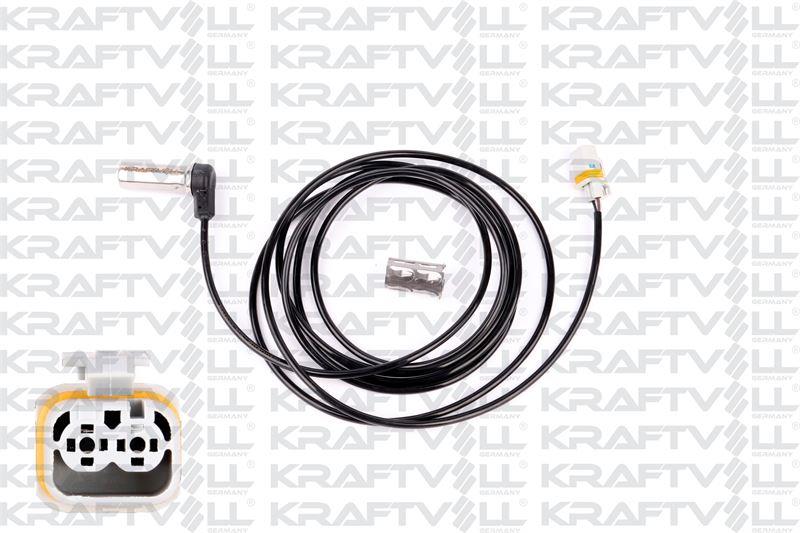 ABS SENSORU ON SOL L TIP UZUN KAMPANA TIP A TIPI GRI FIS MAN TGA 00> TGX-TGS 07>   2870 MM - 2 PIN