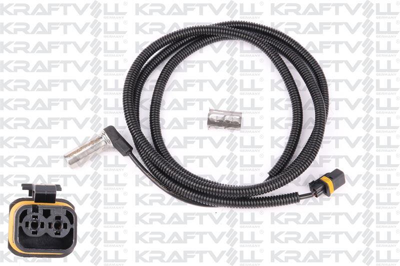 ABS SENSÖRÜ SAG KAMPANA TIP ( 1850 mm )B TIPI SIYAH FIS  ( SPIRAL KORUMALI ) MAN TRUCK TGA 18.360