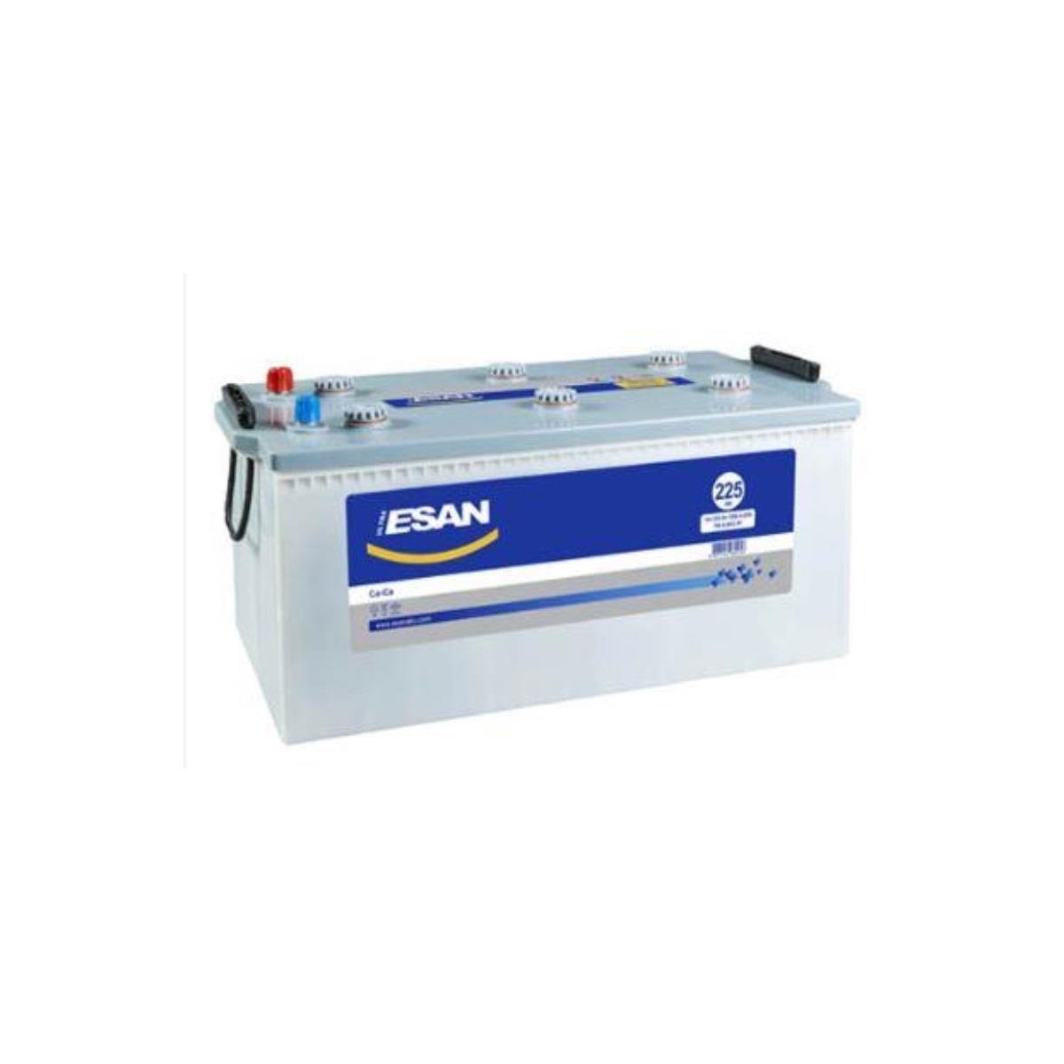 AKU 12 VOLT 225 AMPER BUSONLU R+ DUZ KUTUP HD276×518x235