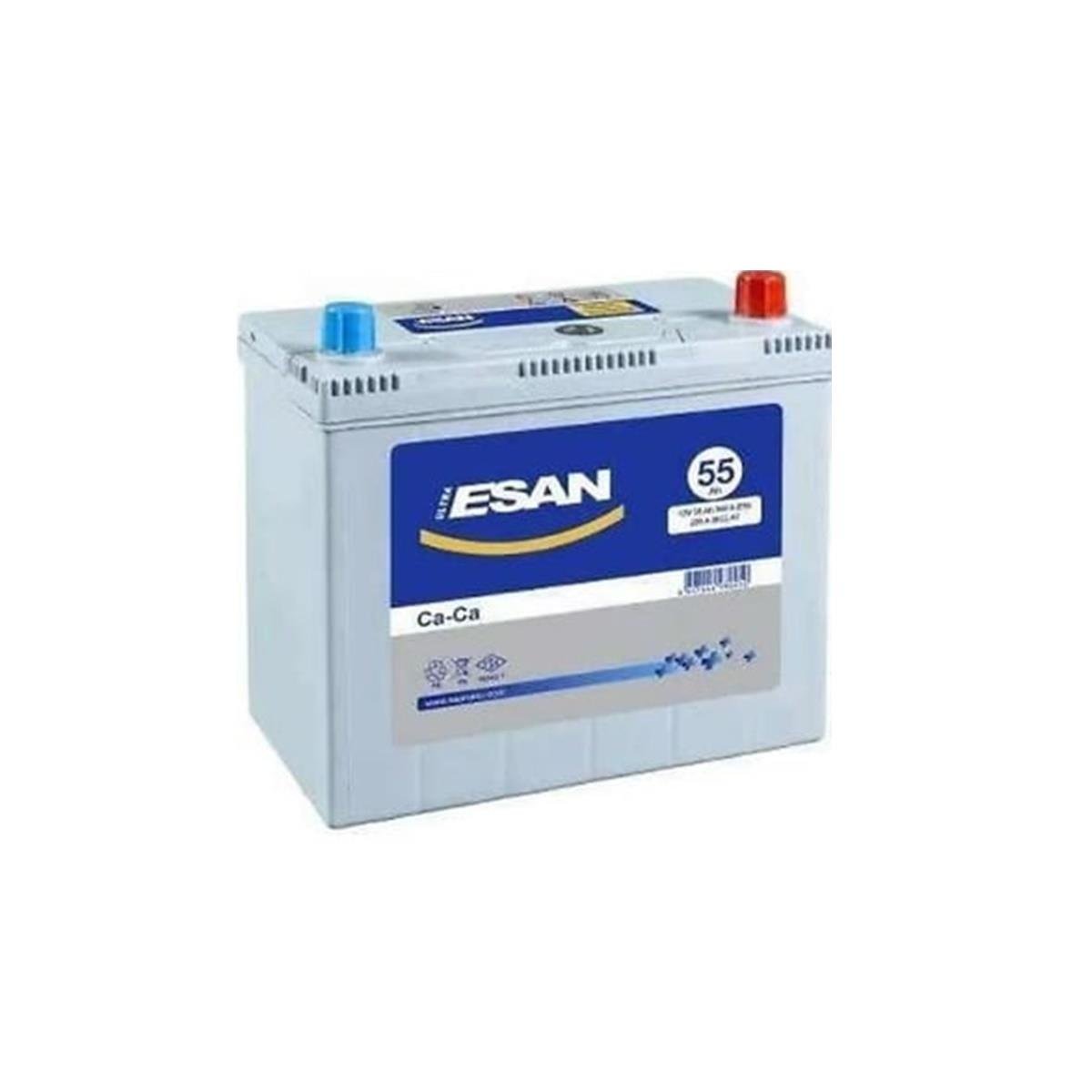 AKU 12 VOLT 55 AMPER JAPON DAR TIP -TK-R+ DUZ KUTUP127×236x225