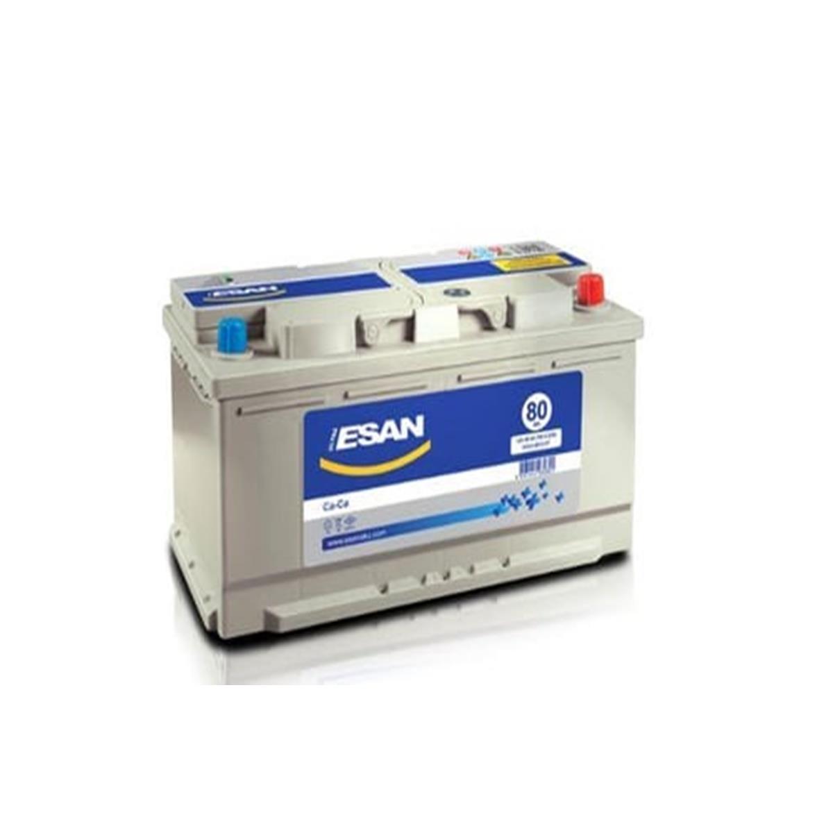 AKU 12 VOLT 80 AMPER  TAM KAPALI R+ DUZ KUTUP ALCAK KUTU175×315x175