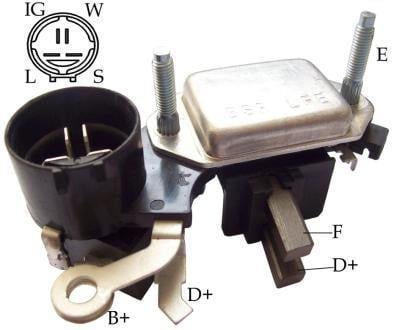 ALT KONJEKTOR 14.7V 3 FISLI HITACHI TIPI OPEL CORSA COMBO 1.7 ISUZU DIZEL KAPASITORLU VR-H2000-40