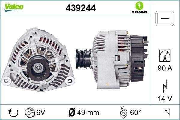 ALTERNATÖR A13VI198 93A AUDI