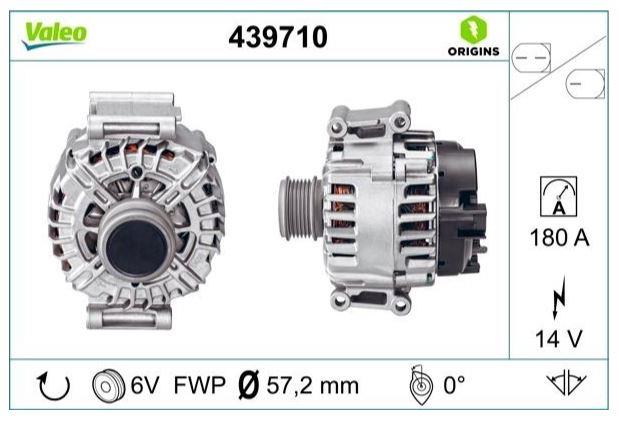ALTERNATÖR AUDI A4 2.0 TFSI