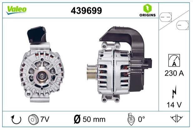 ALTERNATÖR BMW 7 02.2008-12.2015 RR GHOST 08.2008-03.2020 WRAITH 07.2013 DAWN RR6 09.2015