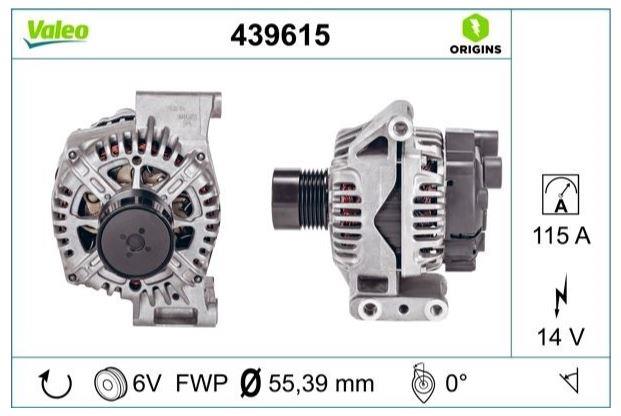 ALTERNATÖR FIAT TG9S027 TG9S040