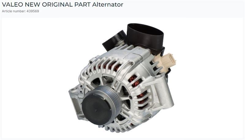 ALTERNATÖR FORD MONDEO 14V, 110A, B+, Ø 61 mm