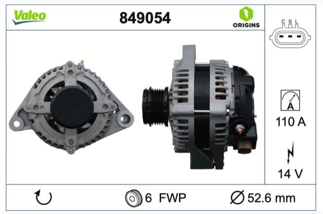 ALTERNATOR RENAULT KOLEOS