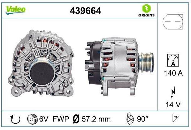 ALTERNATÖR VOLKSWAGEN GOLF VI